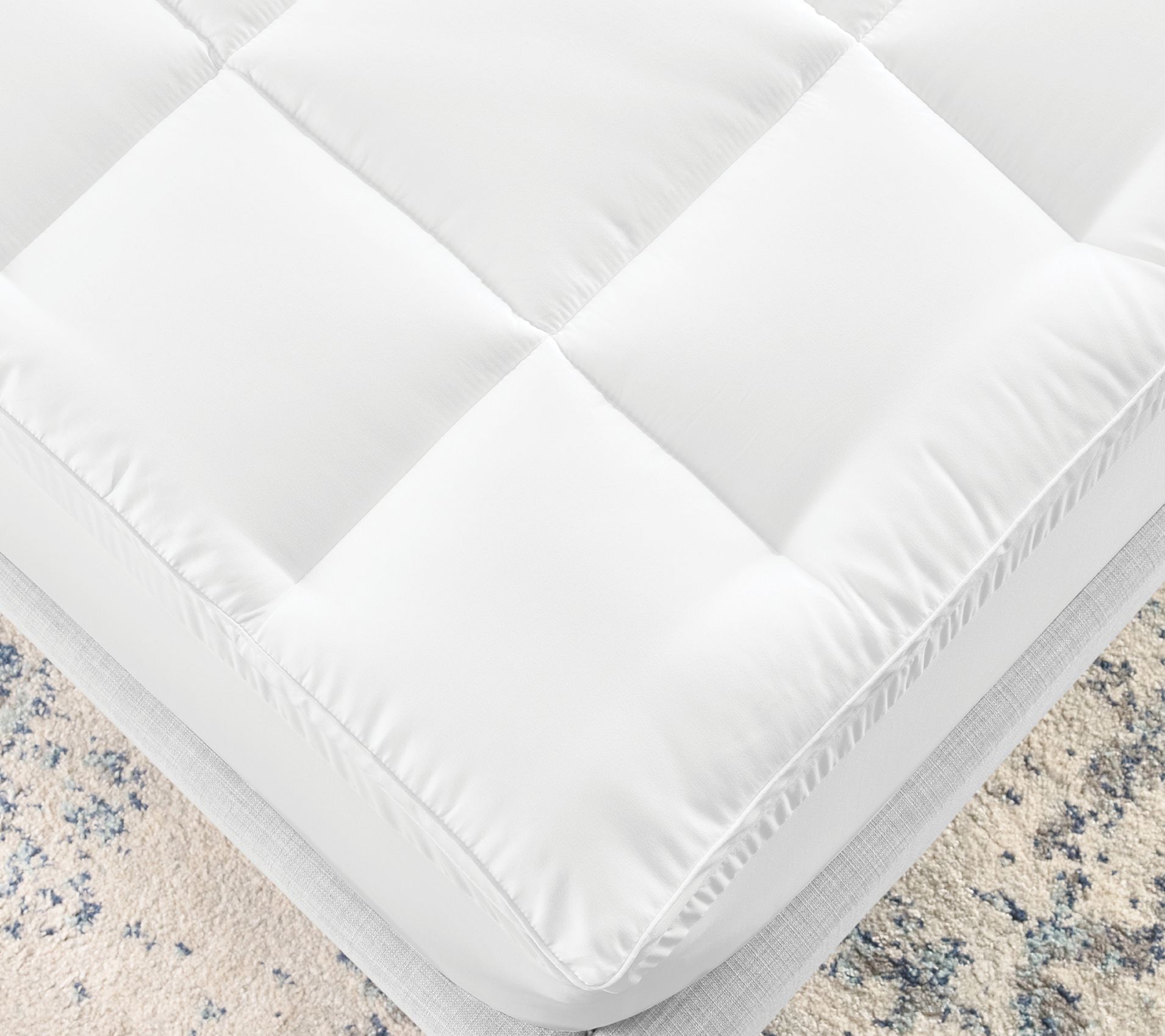 Serta 4 Fiberfill & Gel Memory Foam Pillow Top Mattress Topper