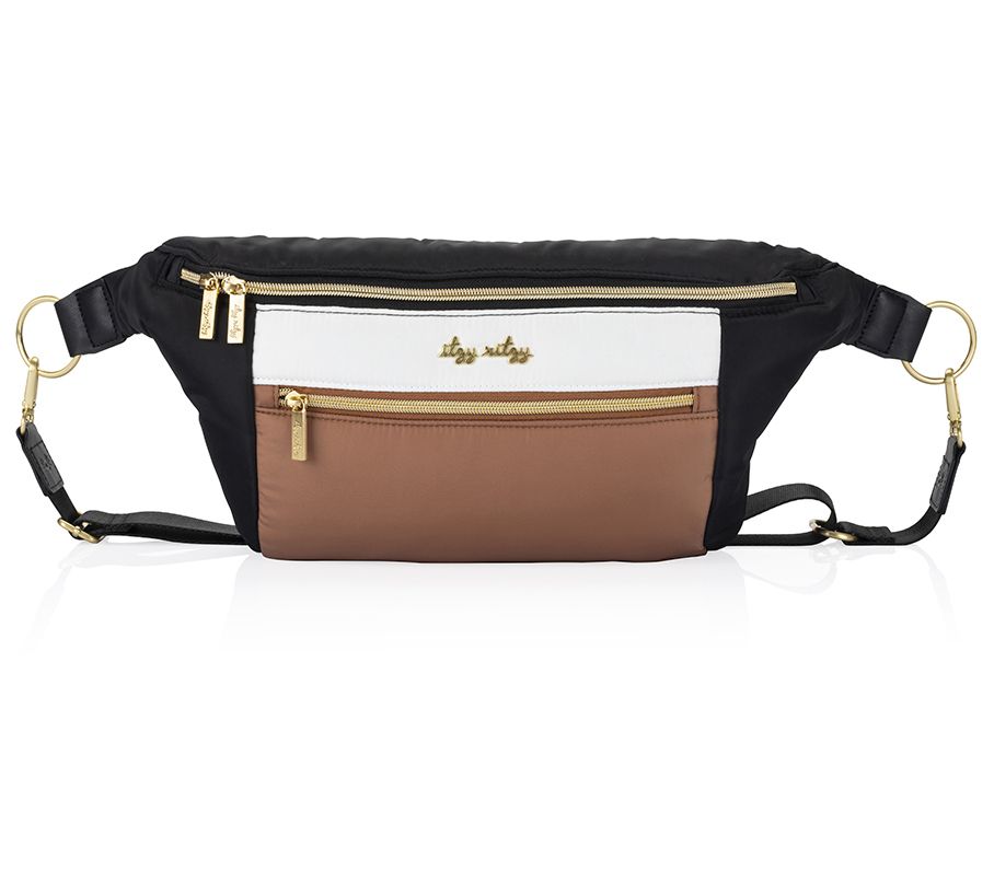 Itzy Ritzy Pack - Fanny Pack and Crossbody Diap er Bag