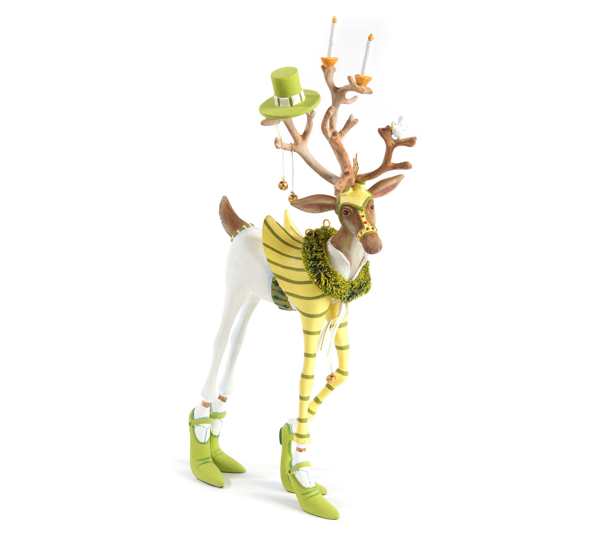 MacKenzie-Childs Dash Away Prancer Reindeer Figure