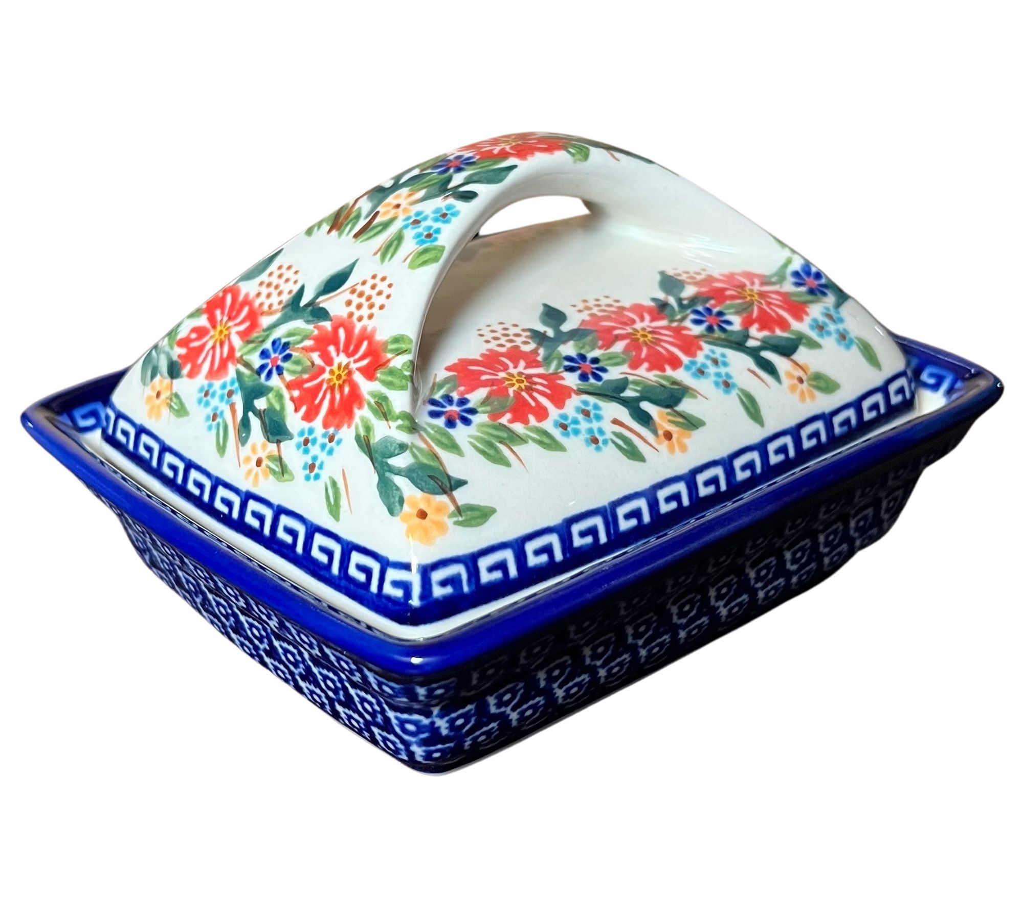 Lidia's Polish Pottery Butter Dish