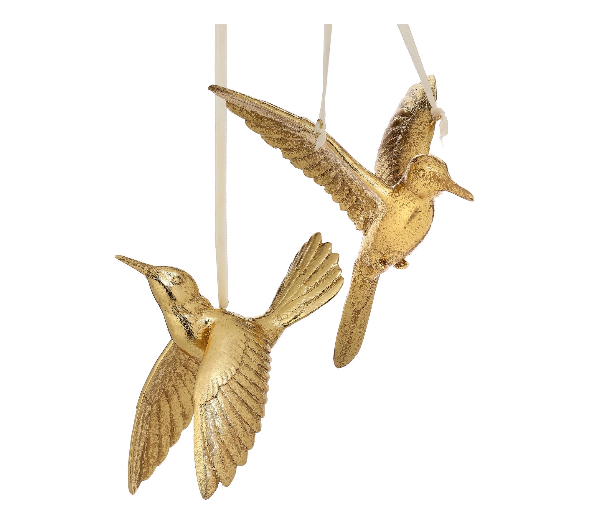 7" Hummingbird Ornament Set of 2 By Valerie