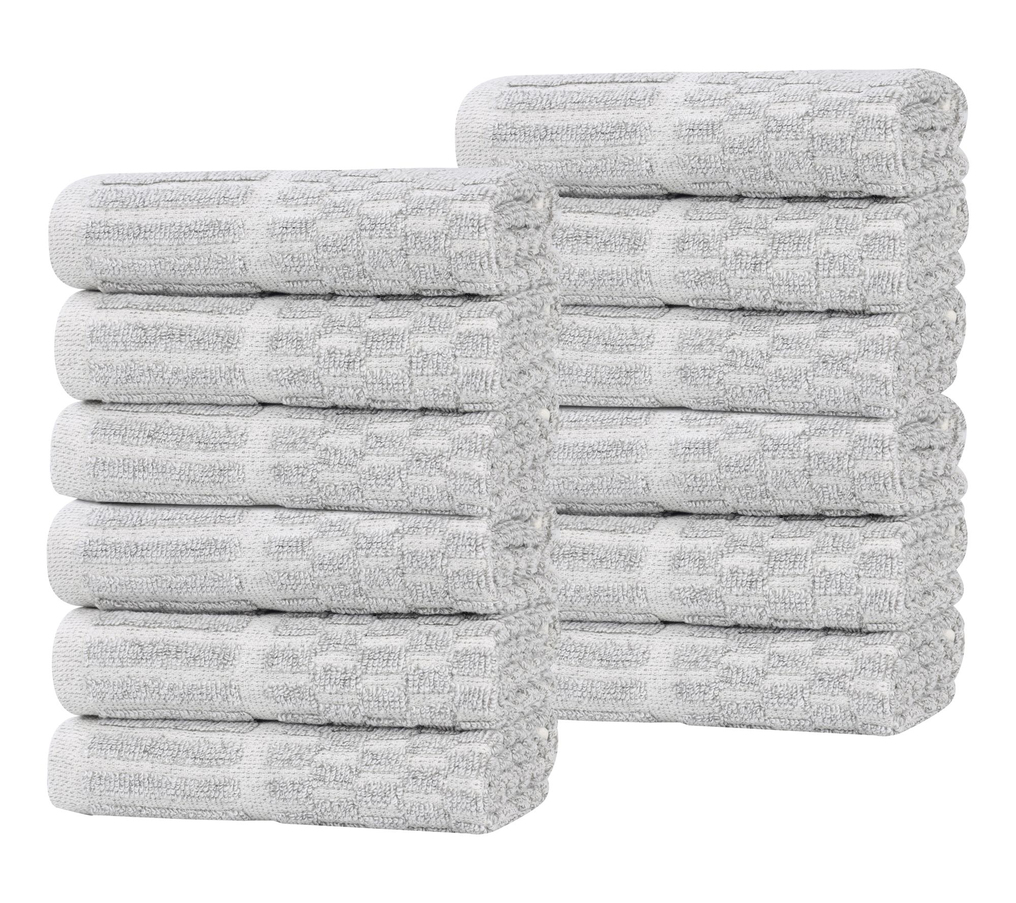 Superior Juno 12-PC Cotton Blend Face Towels Washcloths Set