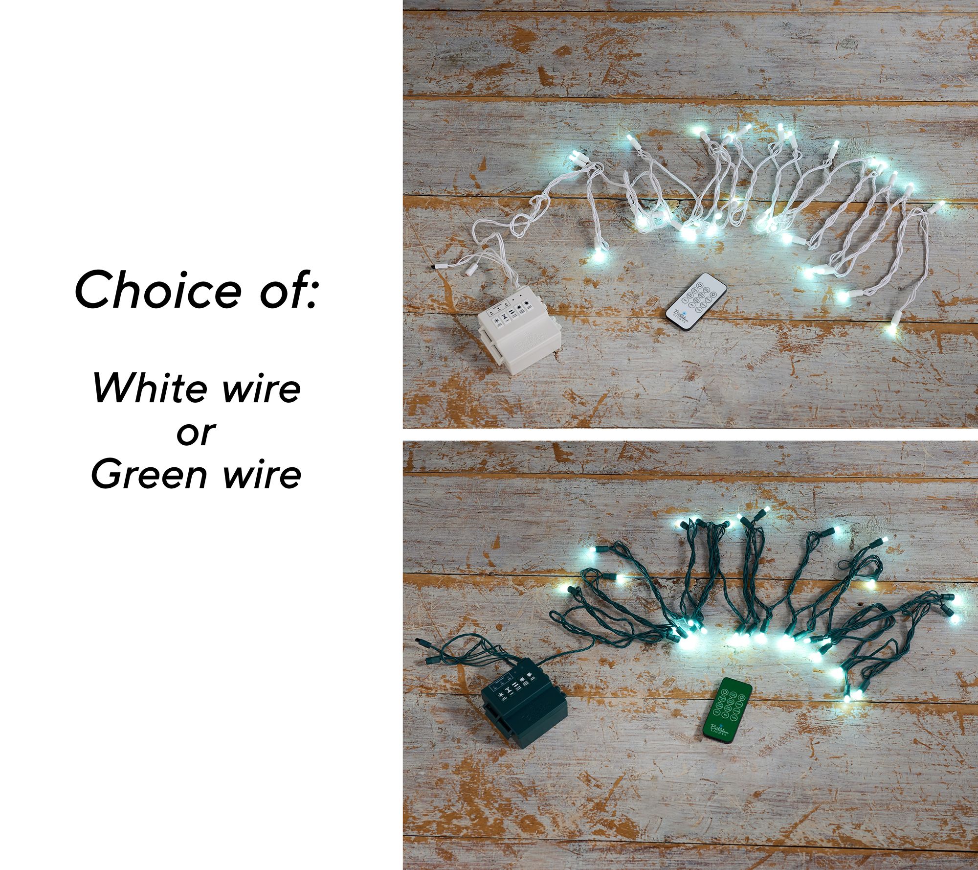 "As Is" Bethlehem Lights Color Flip Wide Angle Light Strand