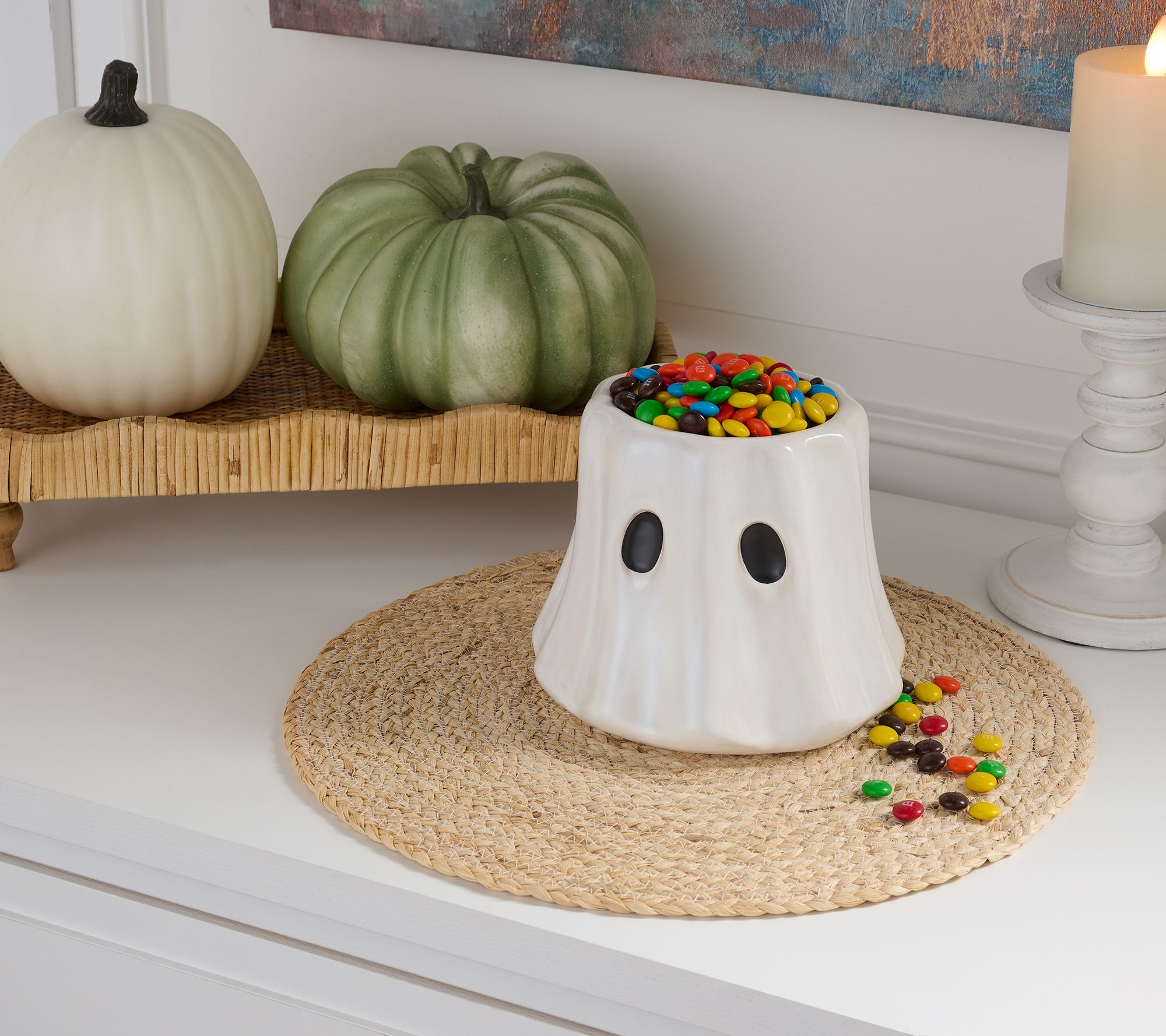 Cozy COttage by Liz Marie Small Ghost Bowl