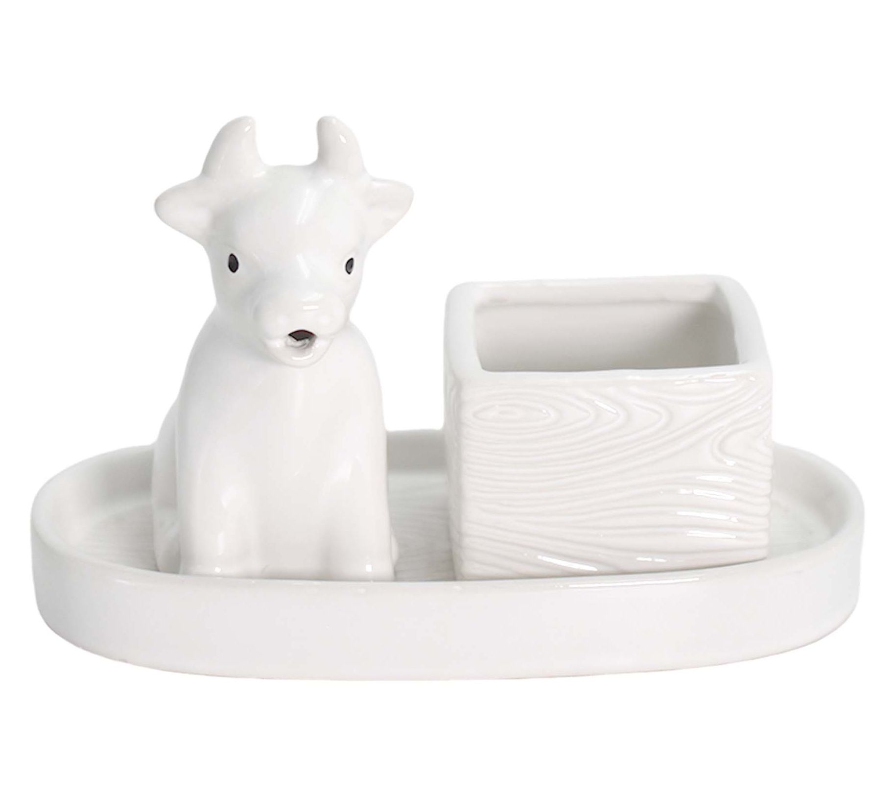 "As Is" Temp-tations Cream and Sugar Set with Tray