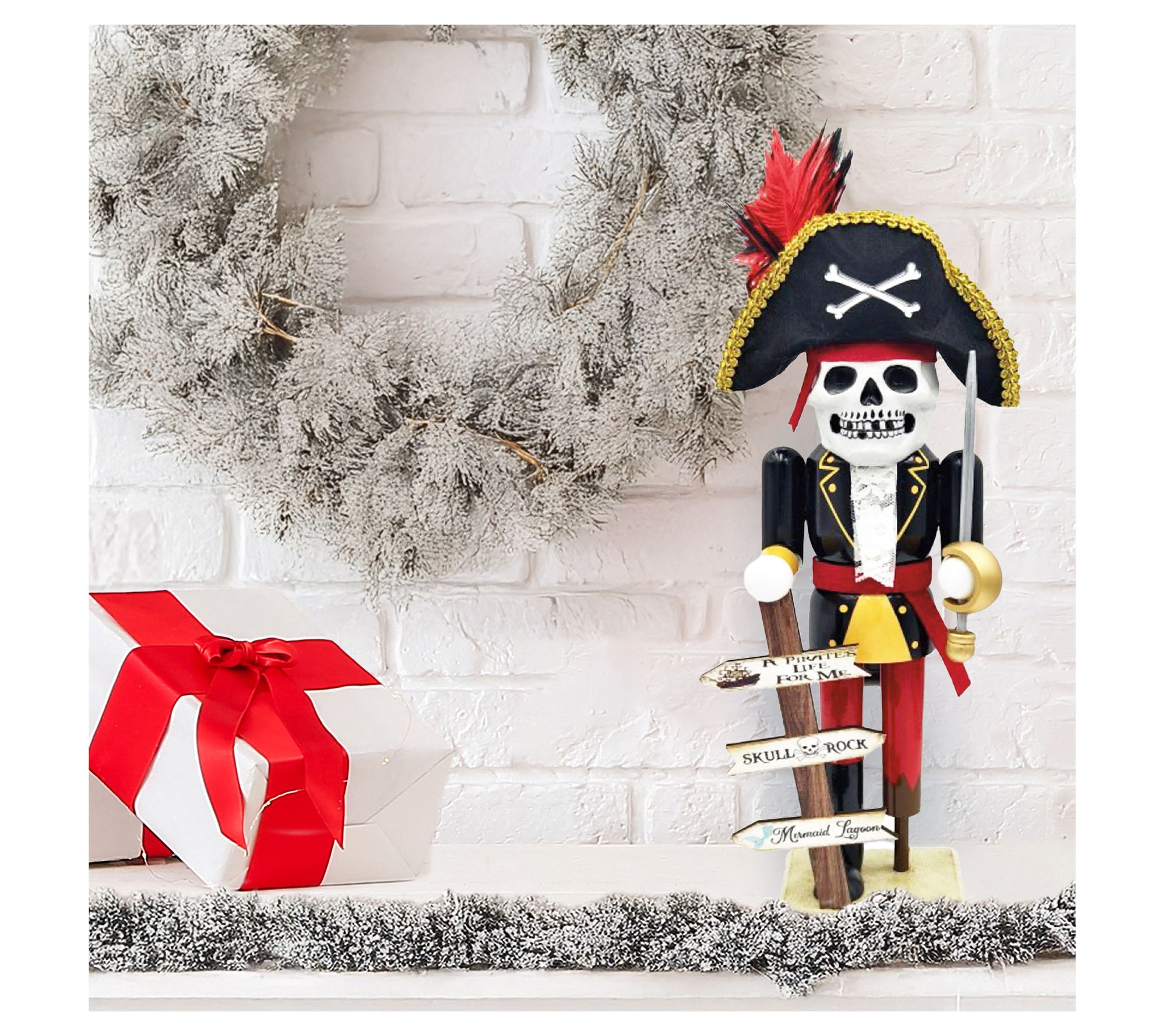 Santa's Workshop 14" A Pirate's Life Nutcracker