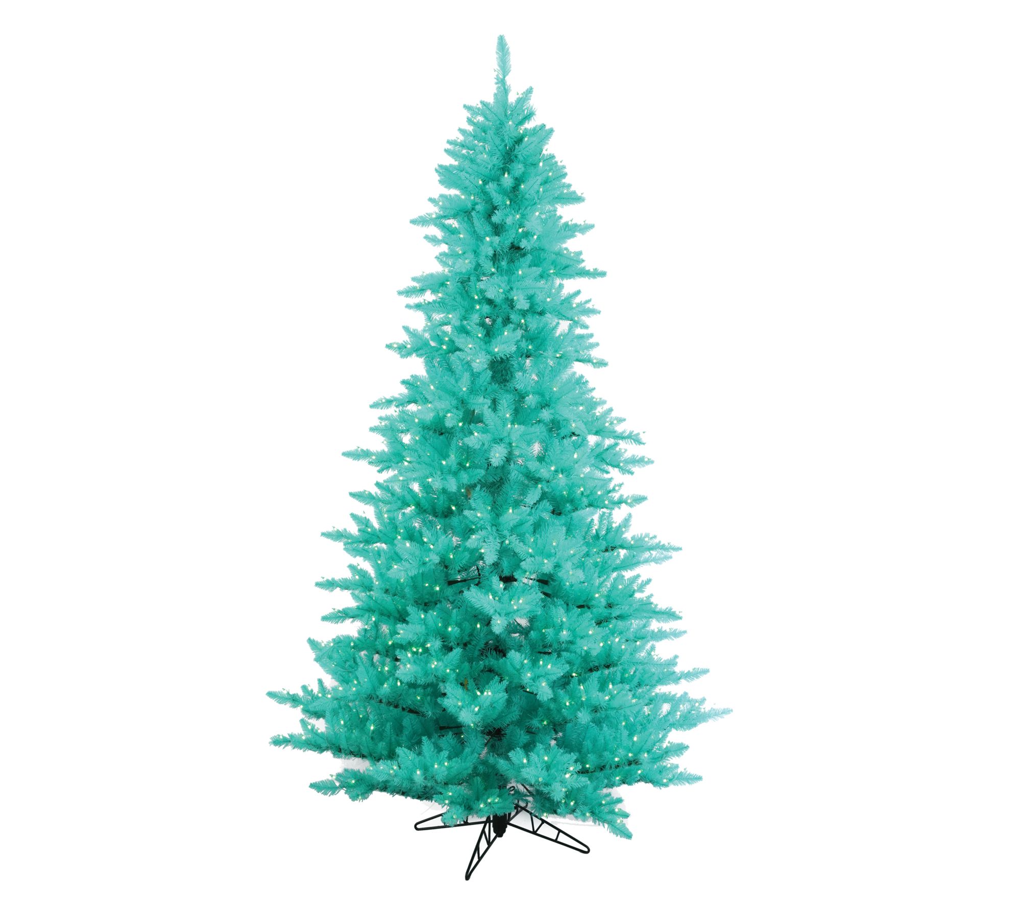Vickerman 7.5' Aqua Artificial Christmas Tree