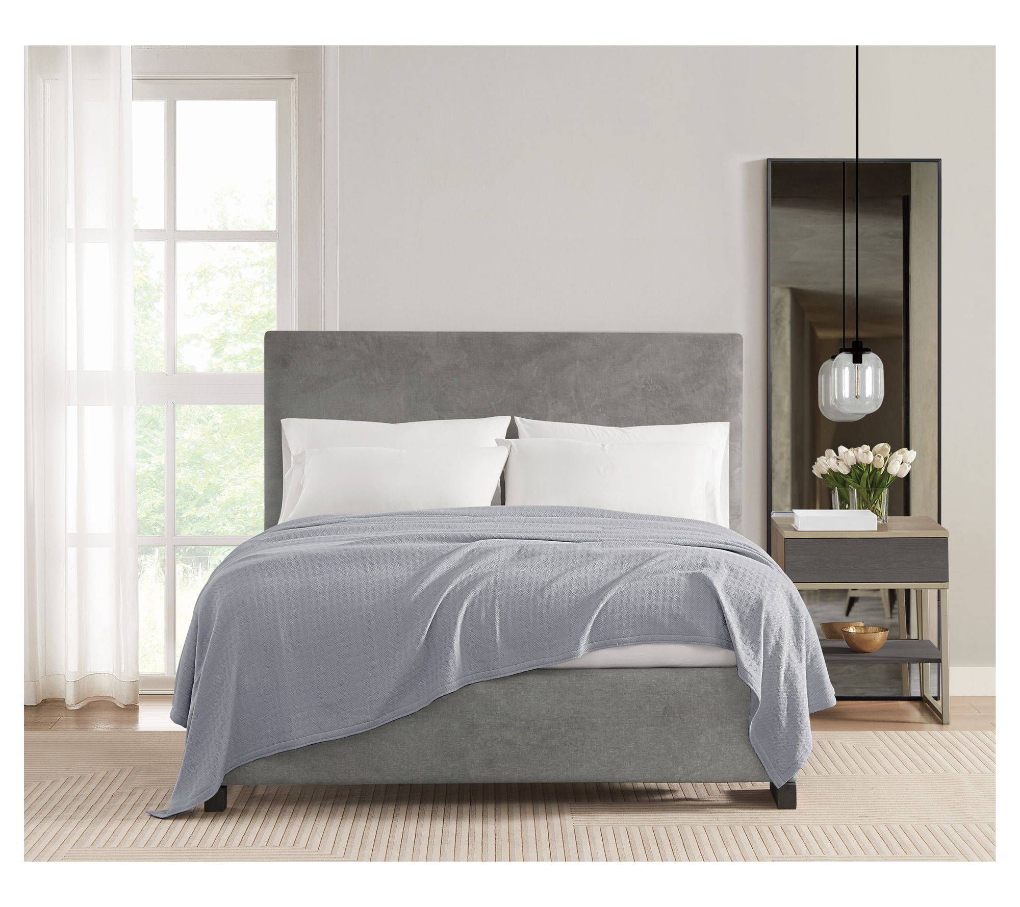 Vince Camuto Classic Cotton Full/Queen Blanket