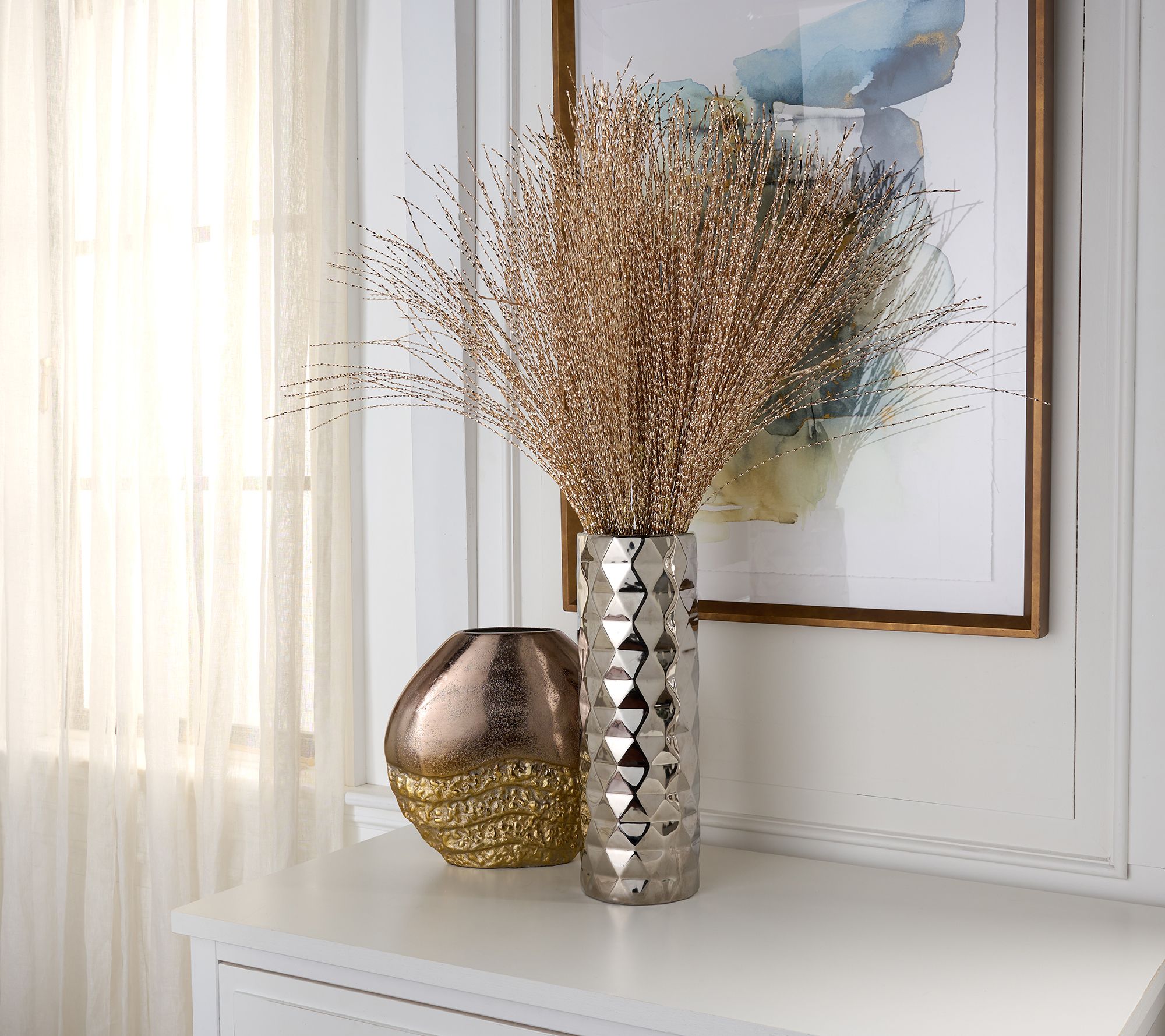 "As Is" Set of 12 32" Shimmer Picks by Kim Gravel