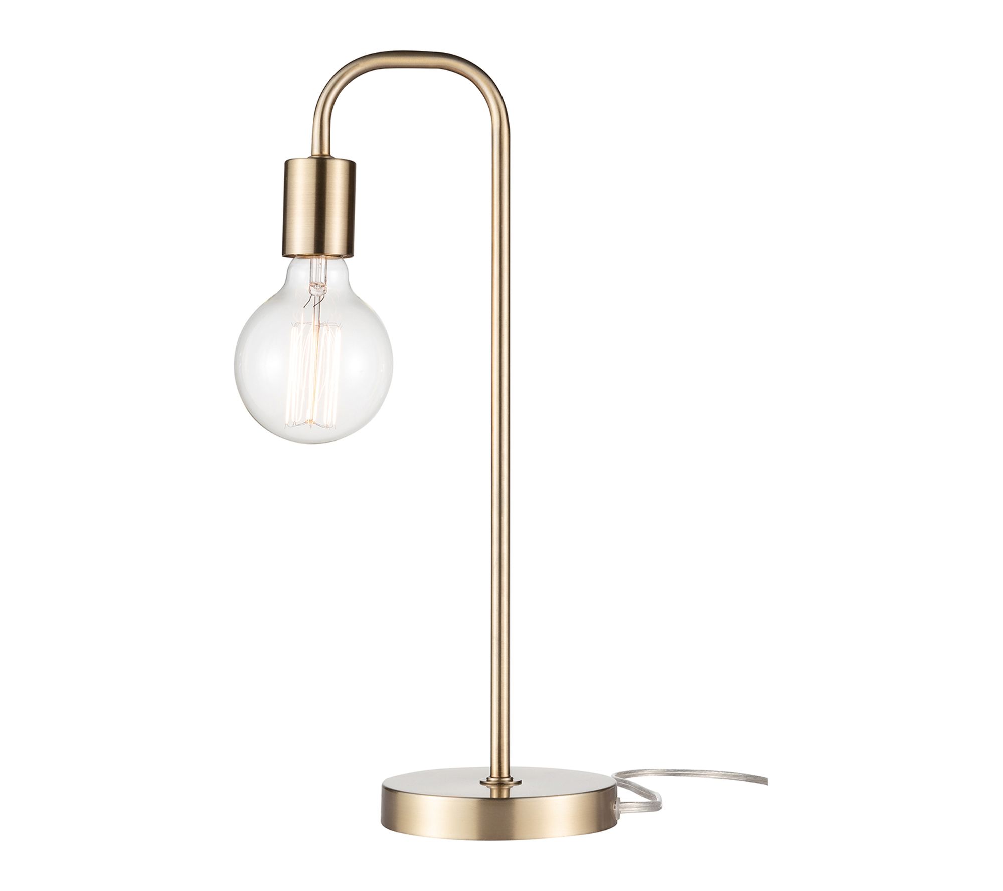 Globe Electric 18" Matte Brass Table Lamp