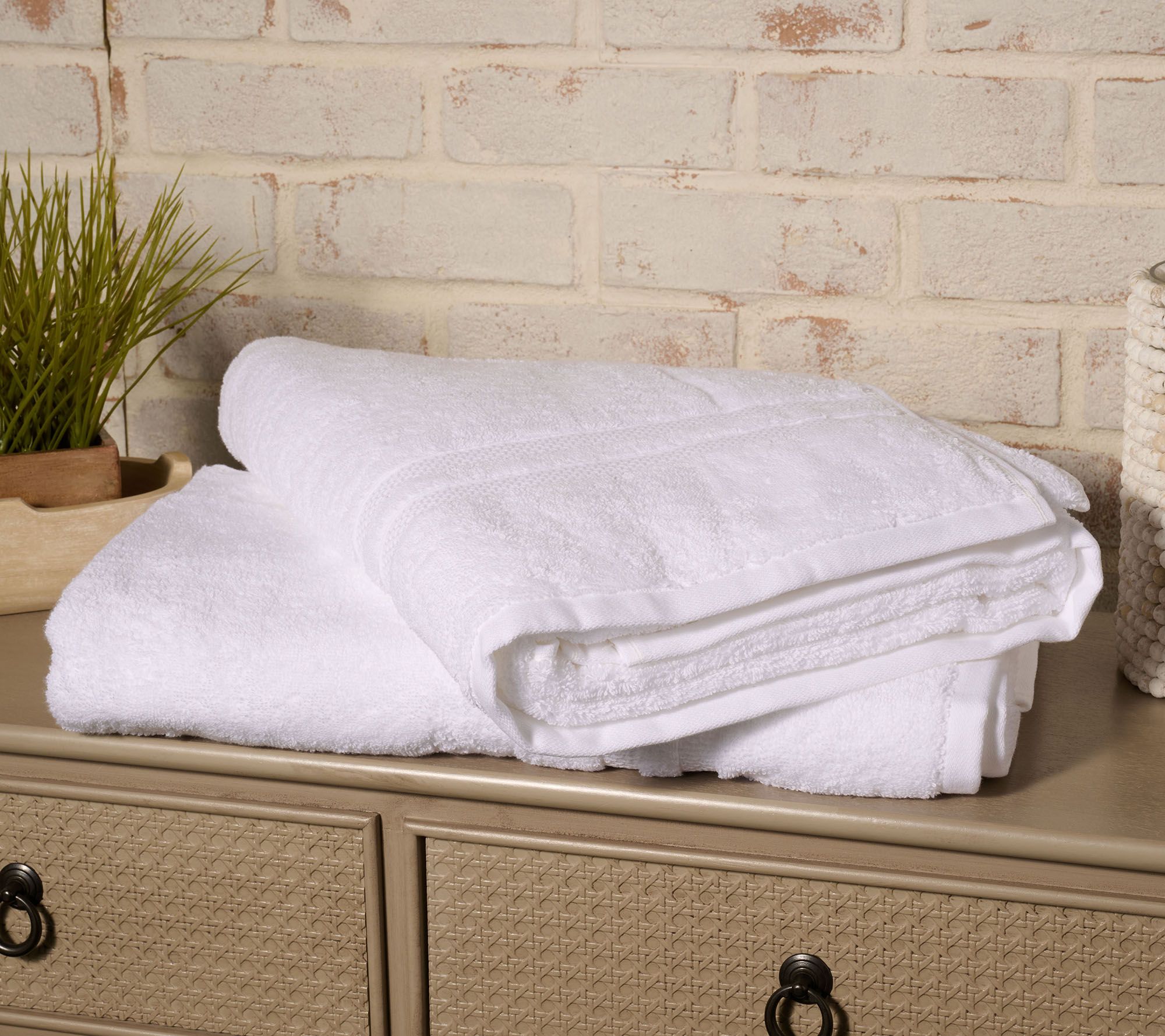 "As Is" Northern Nights 2pc Organic Bath Sheet Set