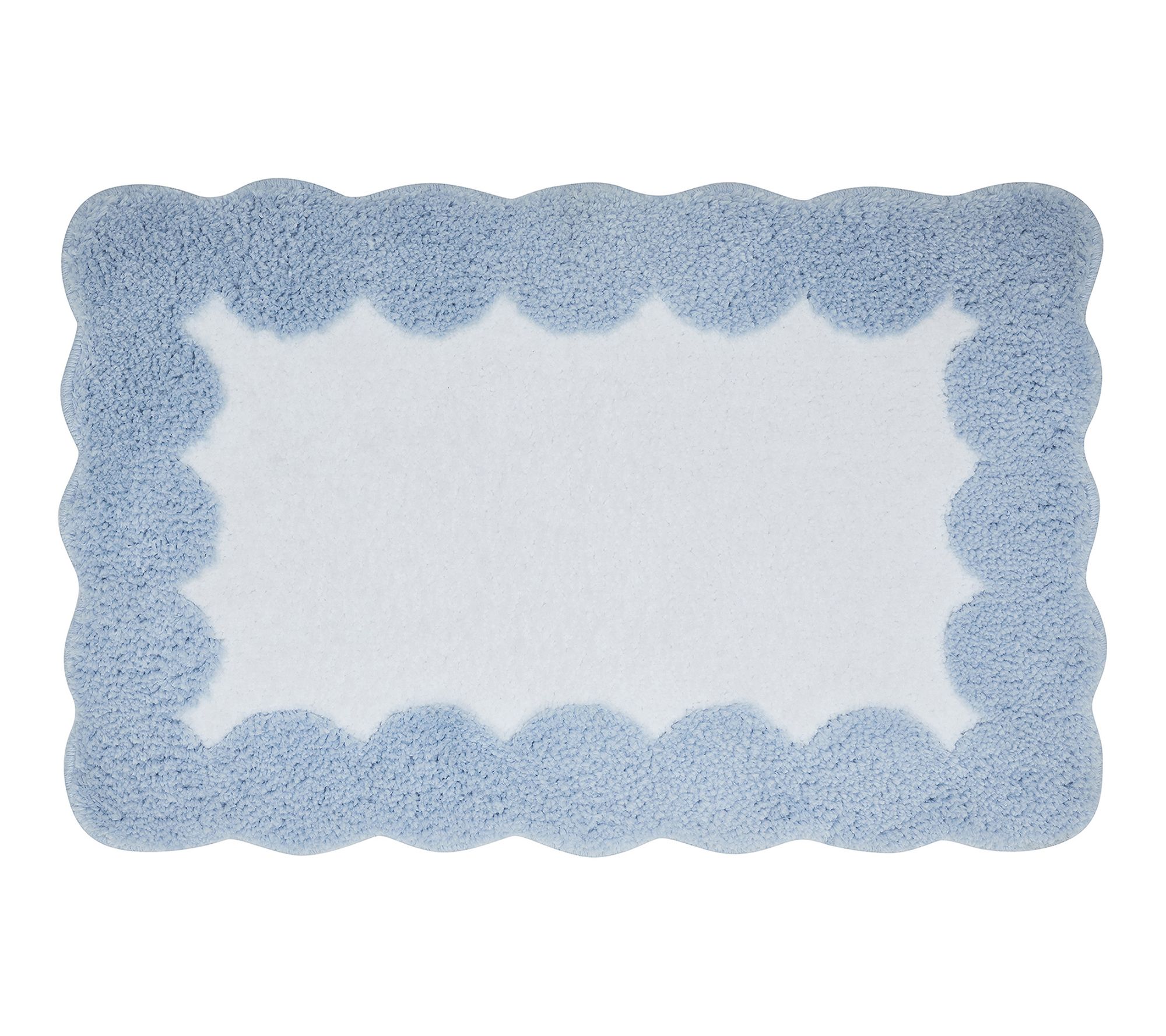 VCNY Home Dotted Edge Tufted Bath Rug,  18" x 27"