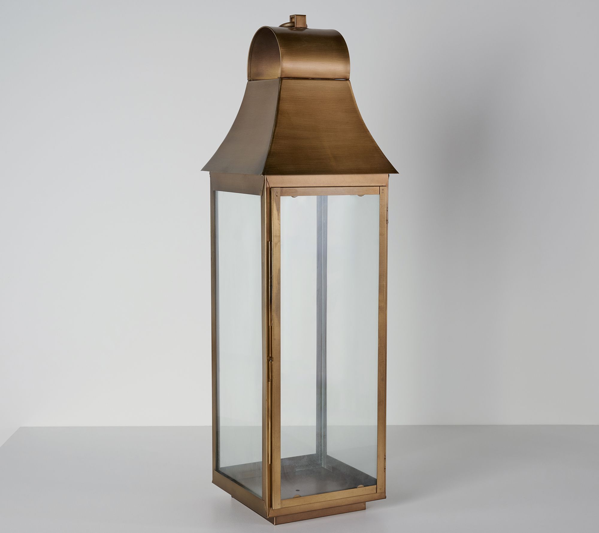 Simply Stunning 24" Brass Dickens Lantern by Janine Graff