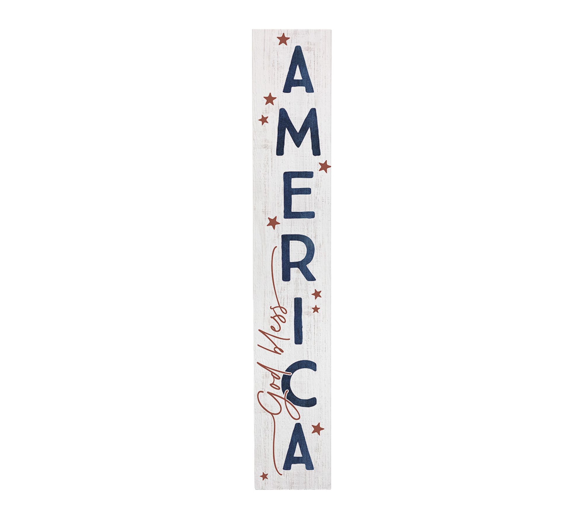 Sincere Surroundings 47" God Bless America Porch Board