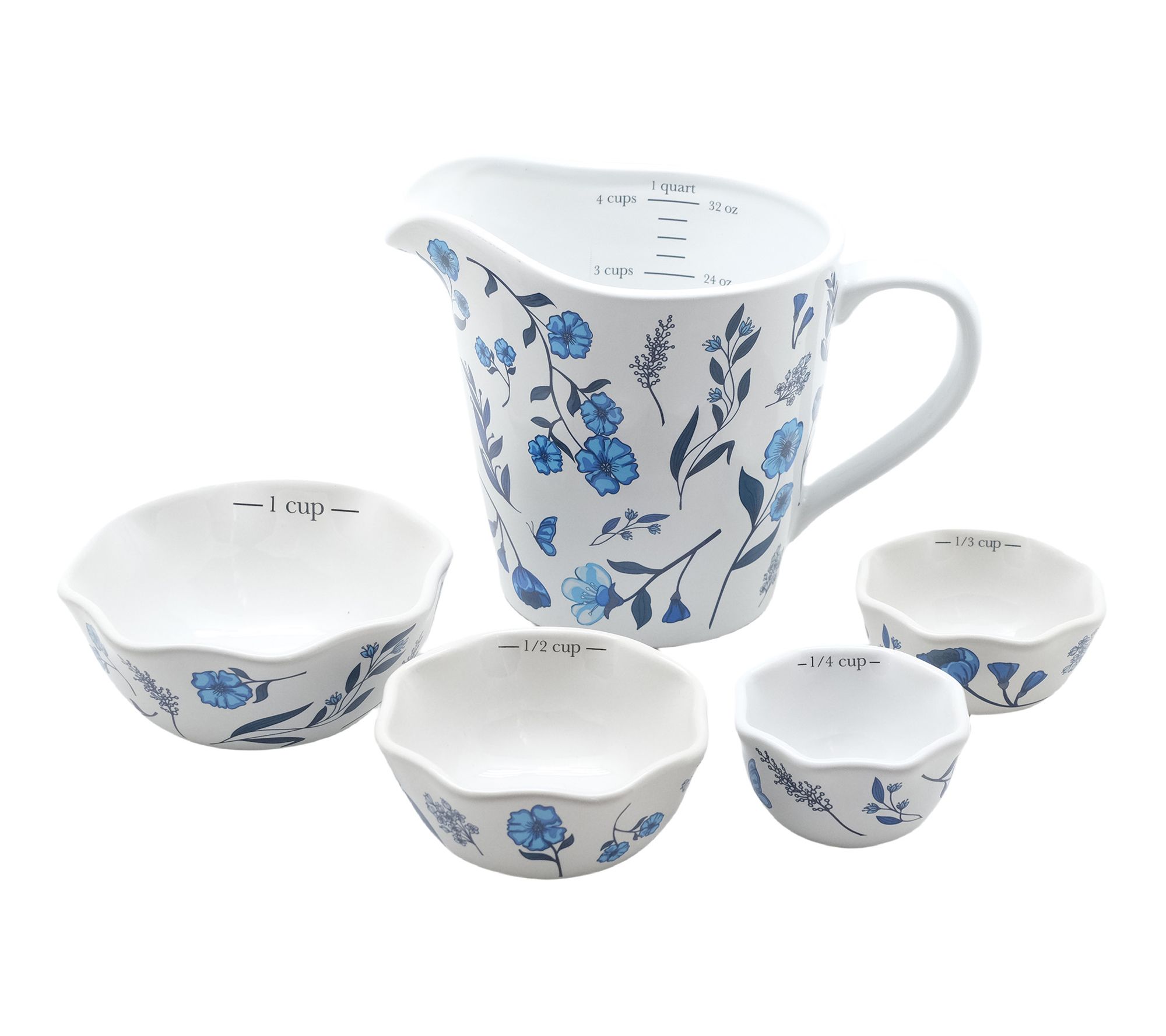 "As Is" Temp-tations 5-Piece Measuring Cup Set