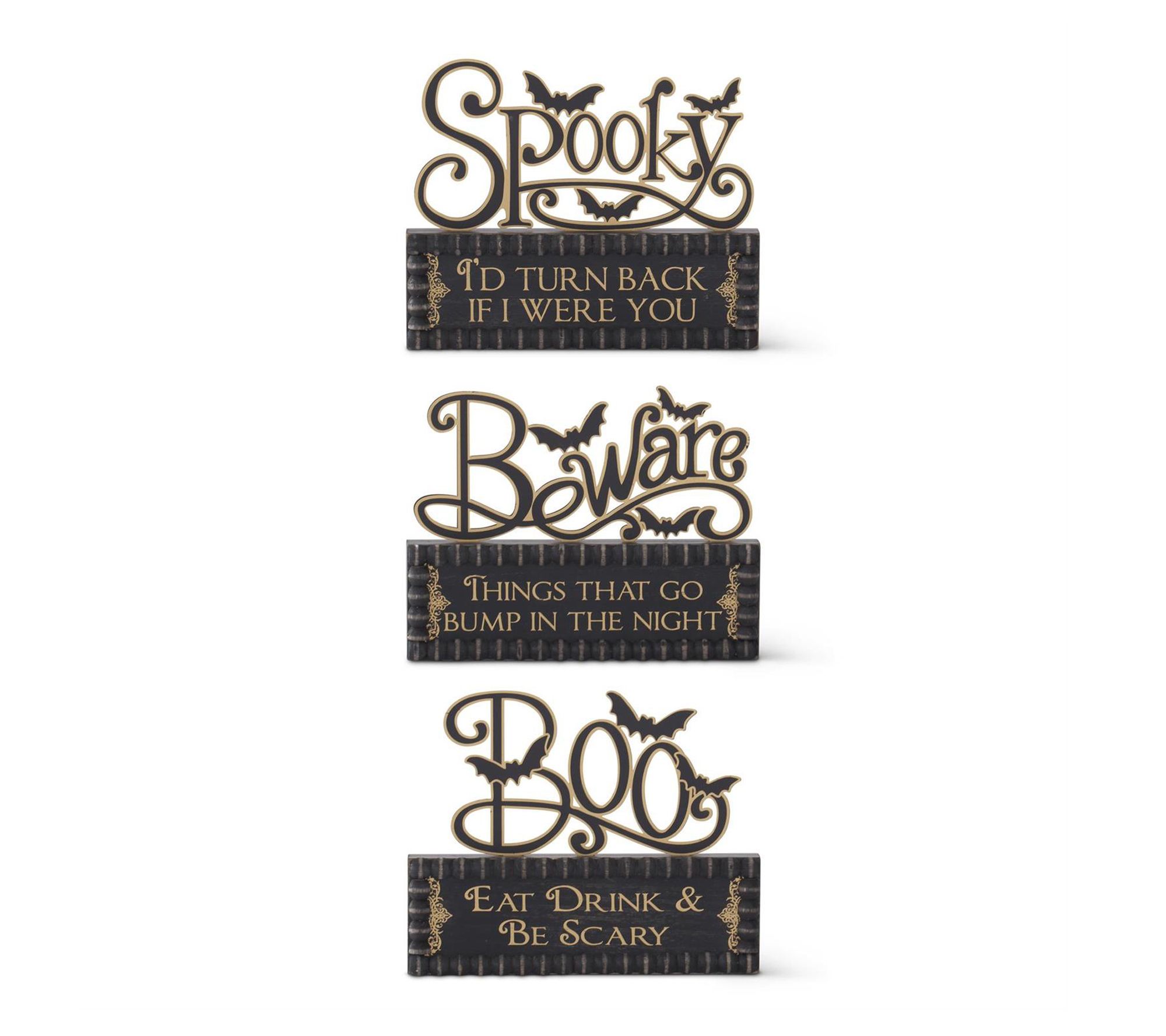 RC Home Decor-7.75" Halloween Tabletop Sign