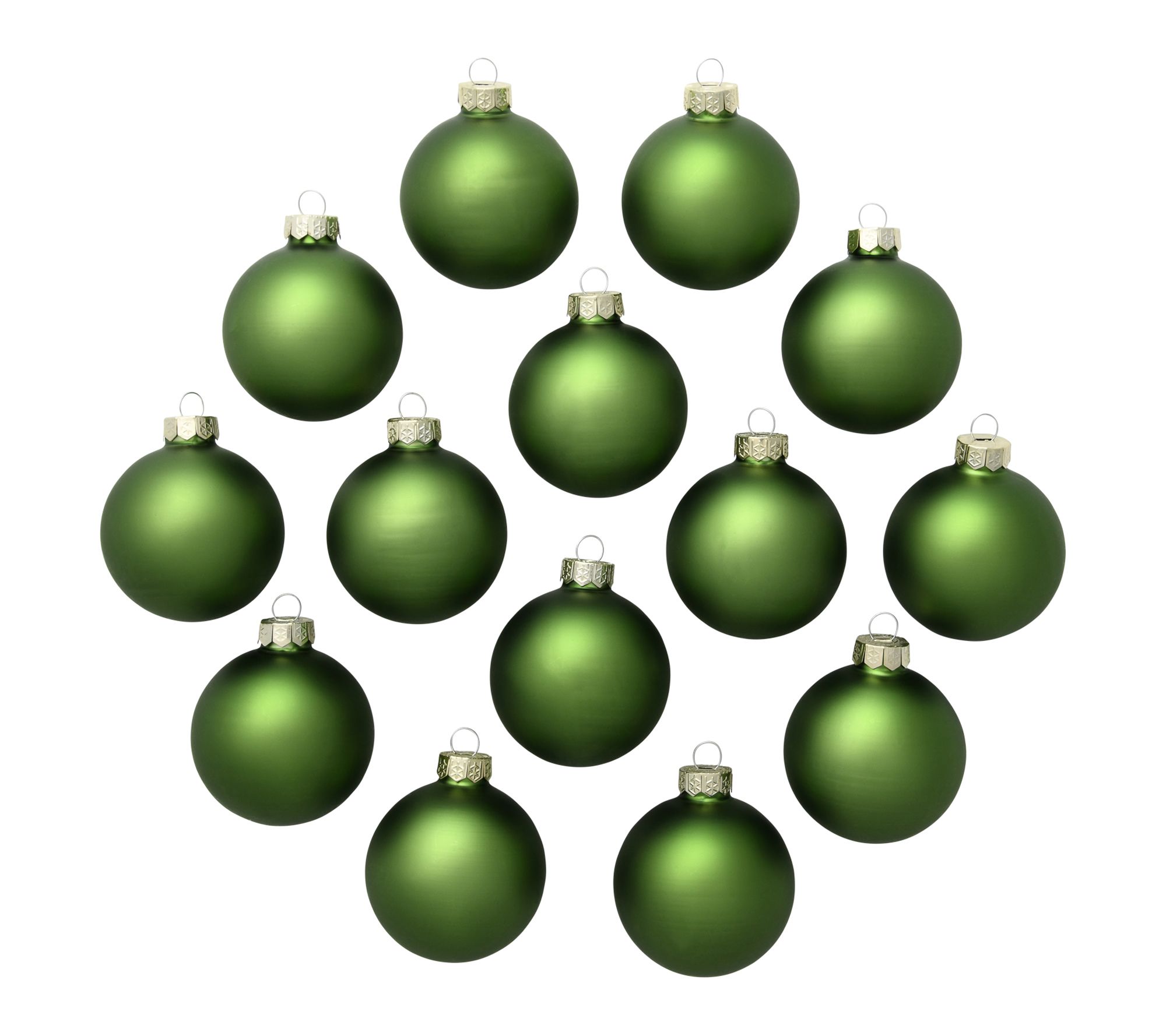 Whitehurst 2" Matte Finish Glass Ornament, Boxof 28