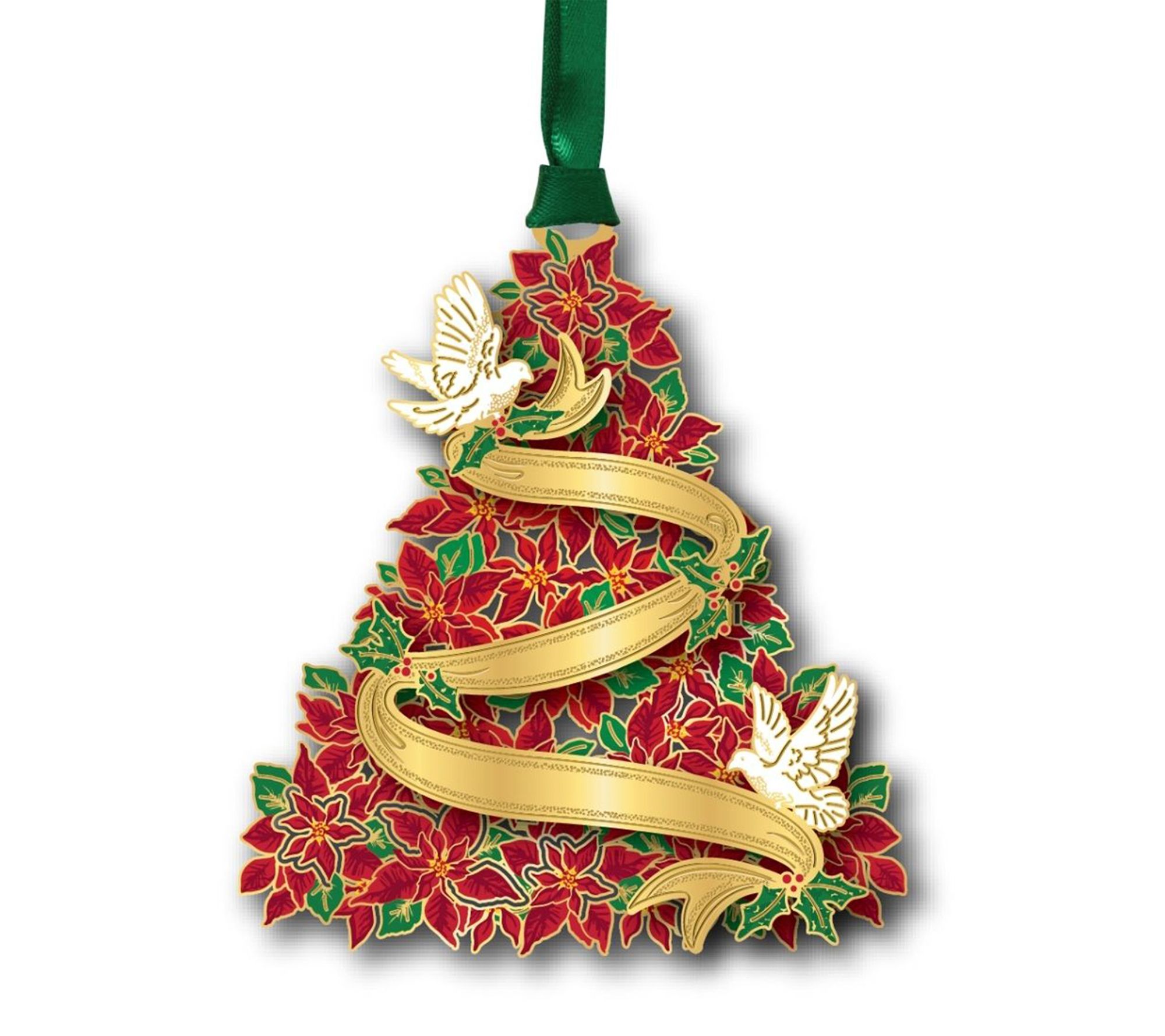 Beacon Designs Poinsettia Tree Ornament