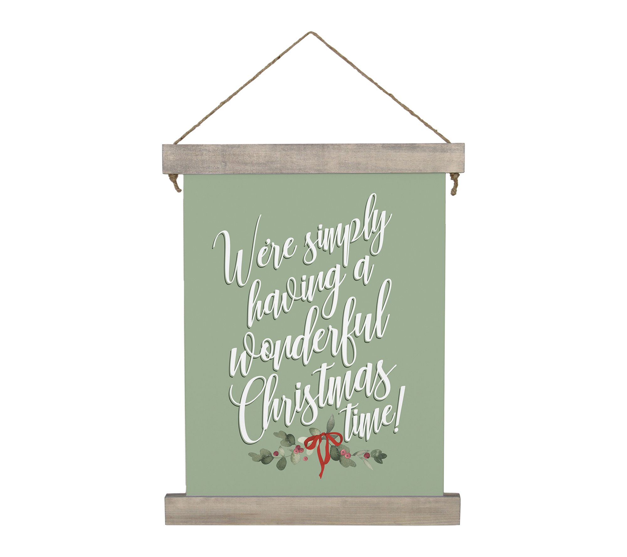 Sincere Surroundings 27.5" Wonderful ChristmasTime Canvas
