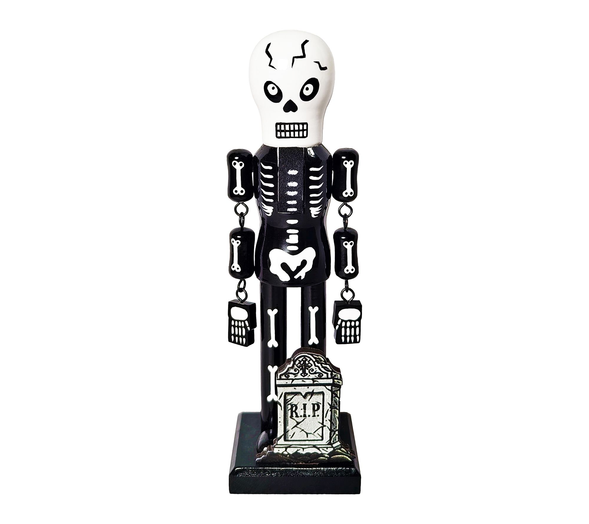 Santa's Workshop, Inc 10â   Skeleton Man Nutcracker