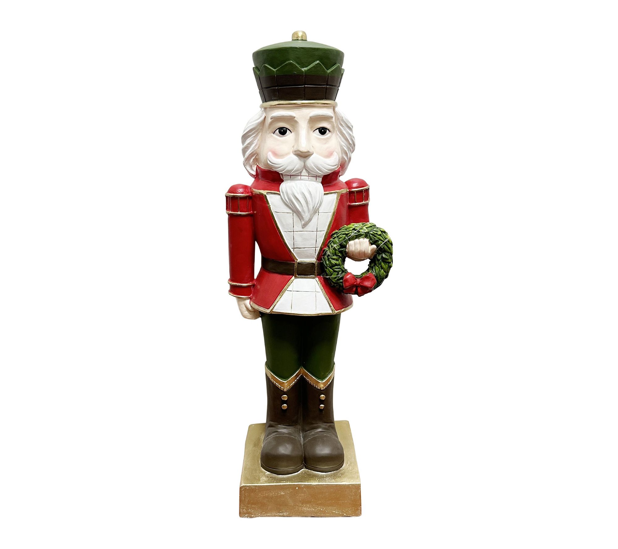 Fraser Hill Farm 31.9-in. Resin Nutcracker Statue