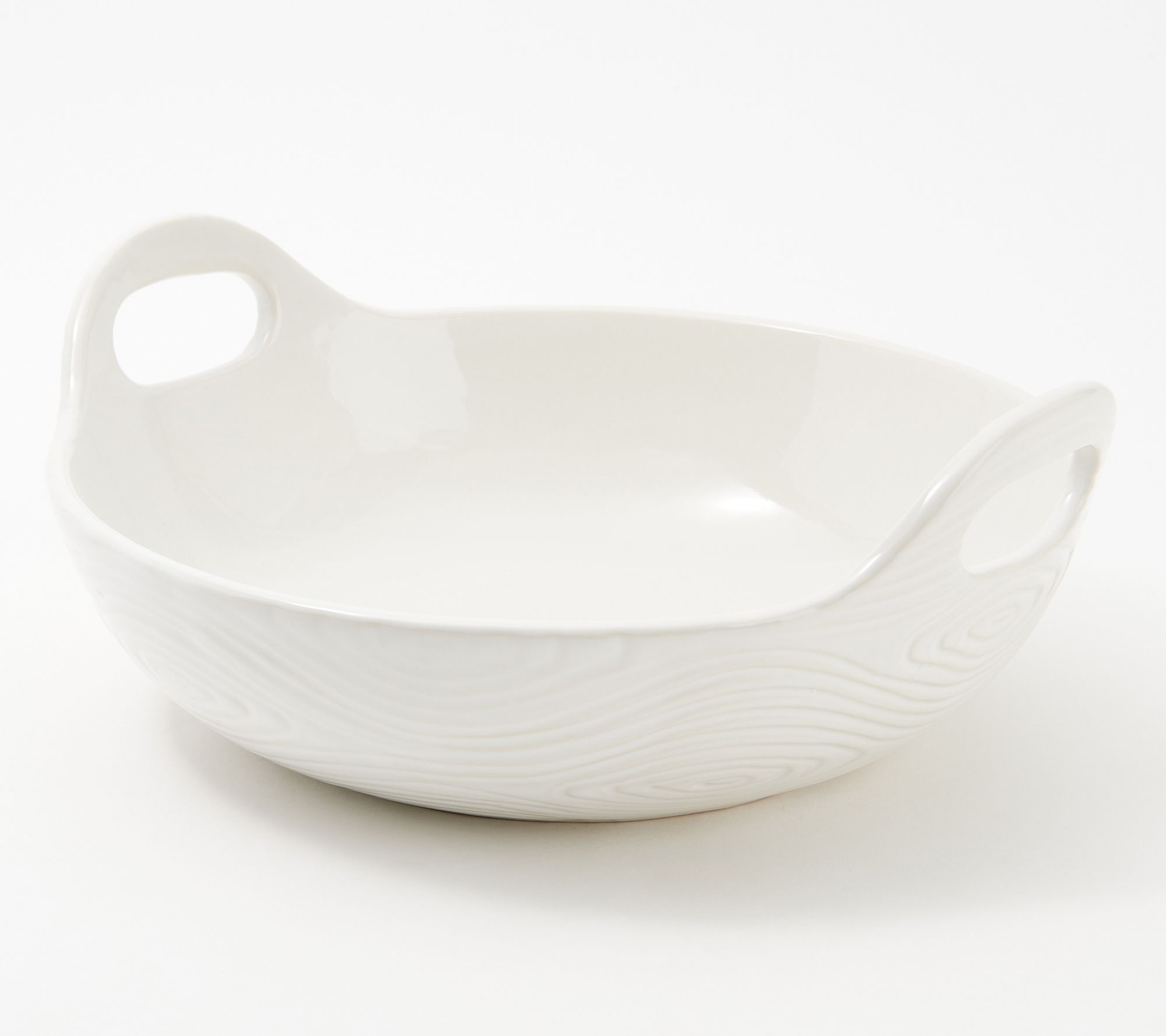 Temp-tations Woodland 3-qt Deep Serving Bowl with Handles