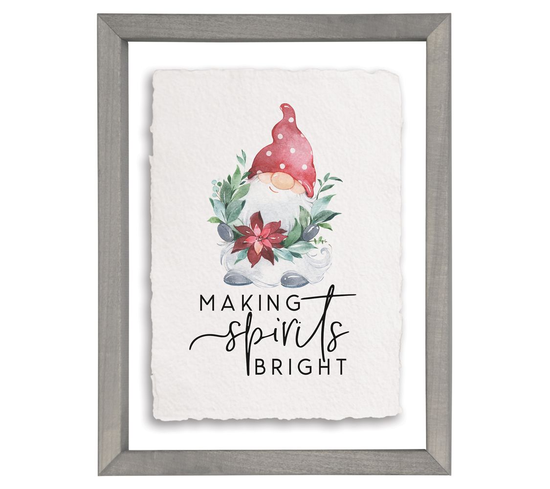 Making Spirits Bright Photo Frame