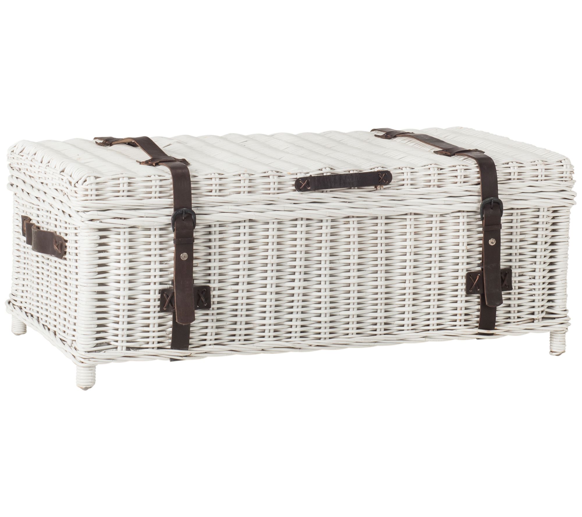 Navarro Rattan Trunk by Valerie