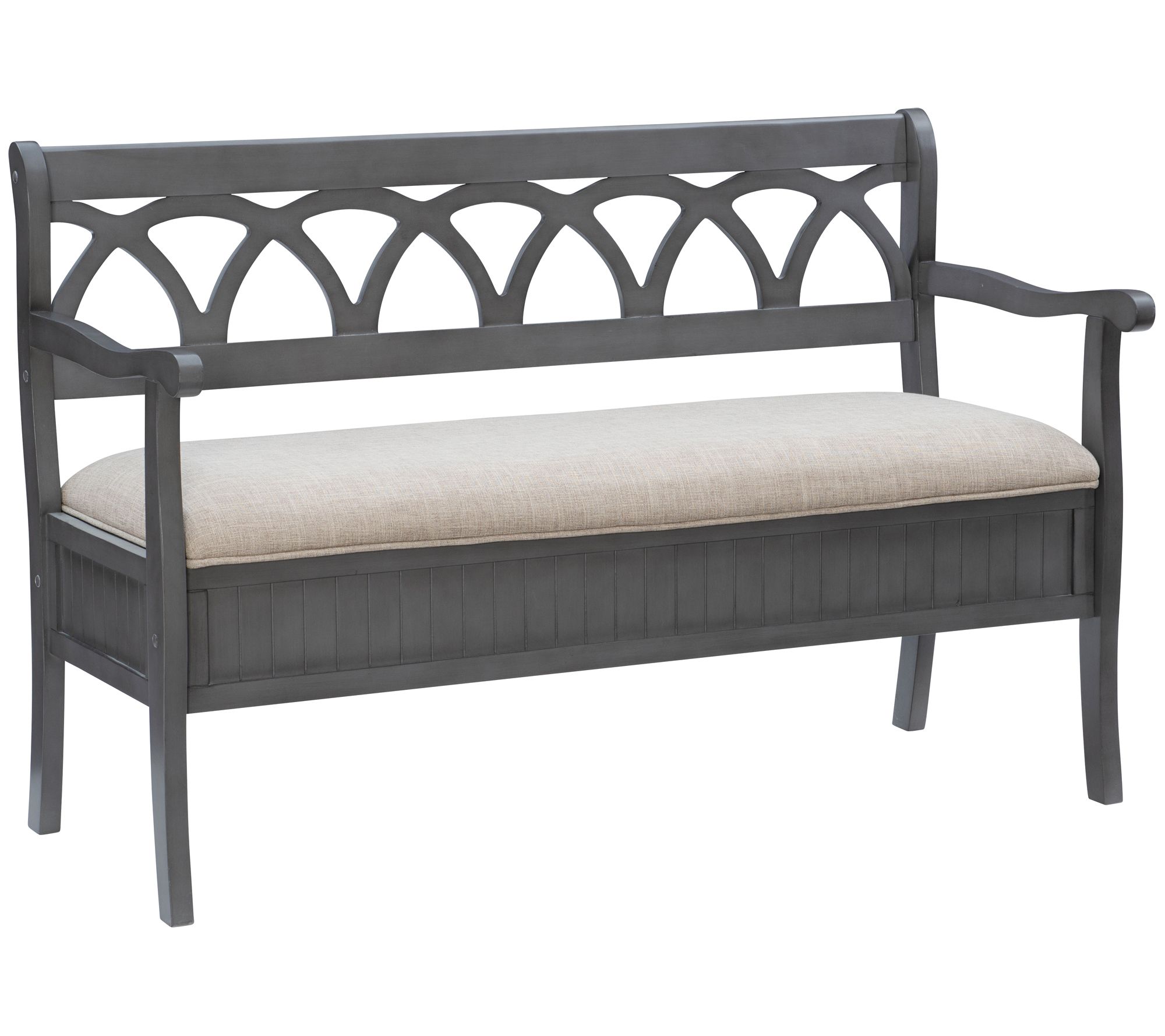 Powell Dudgeon Storage Bench With Cushion