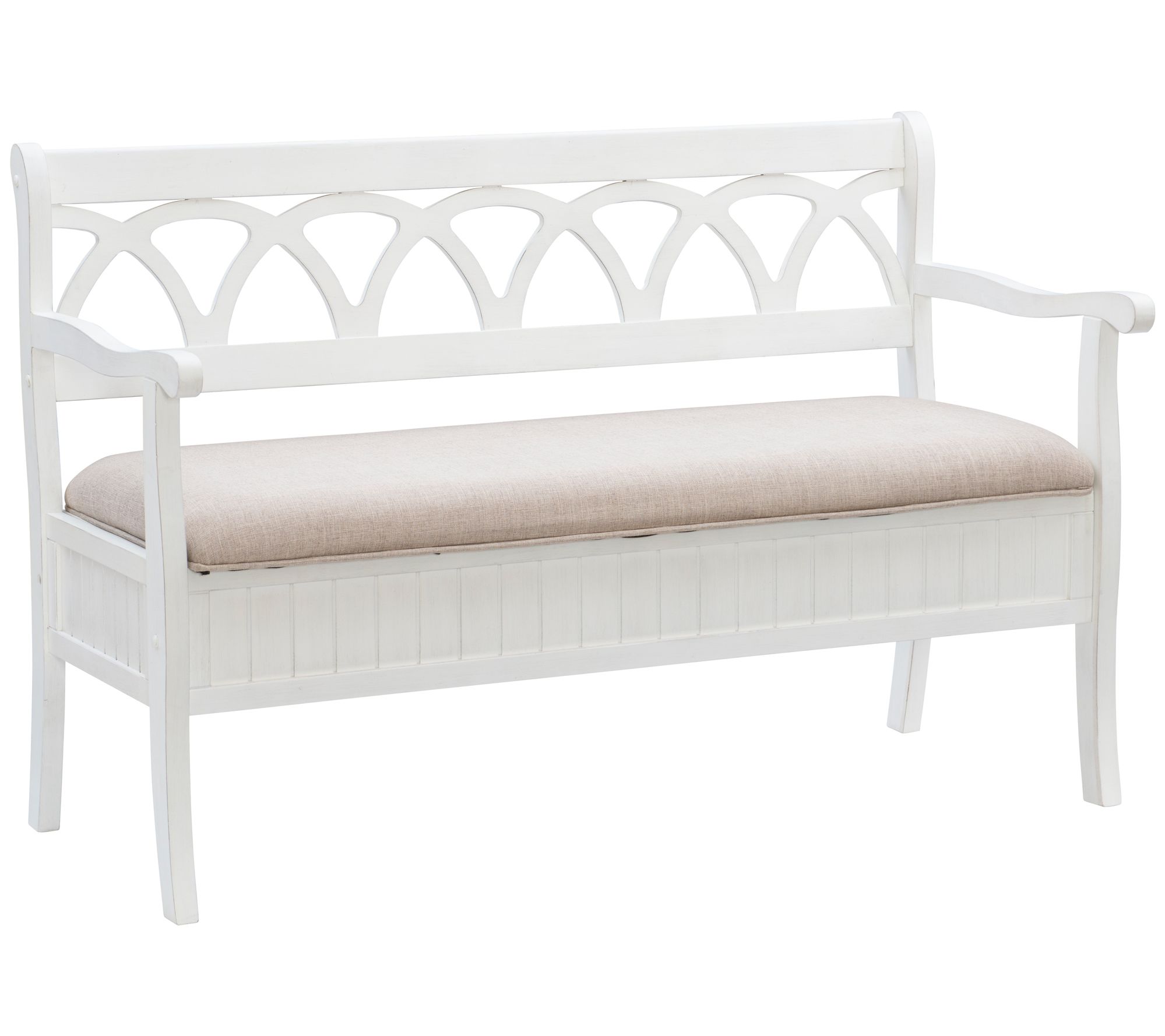 Powell Dudgeon Storage Bench With Cushion