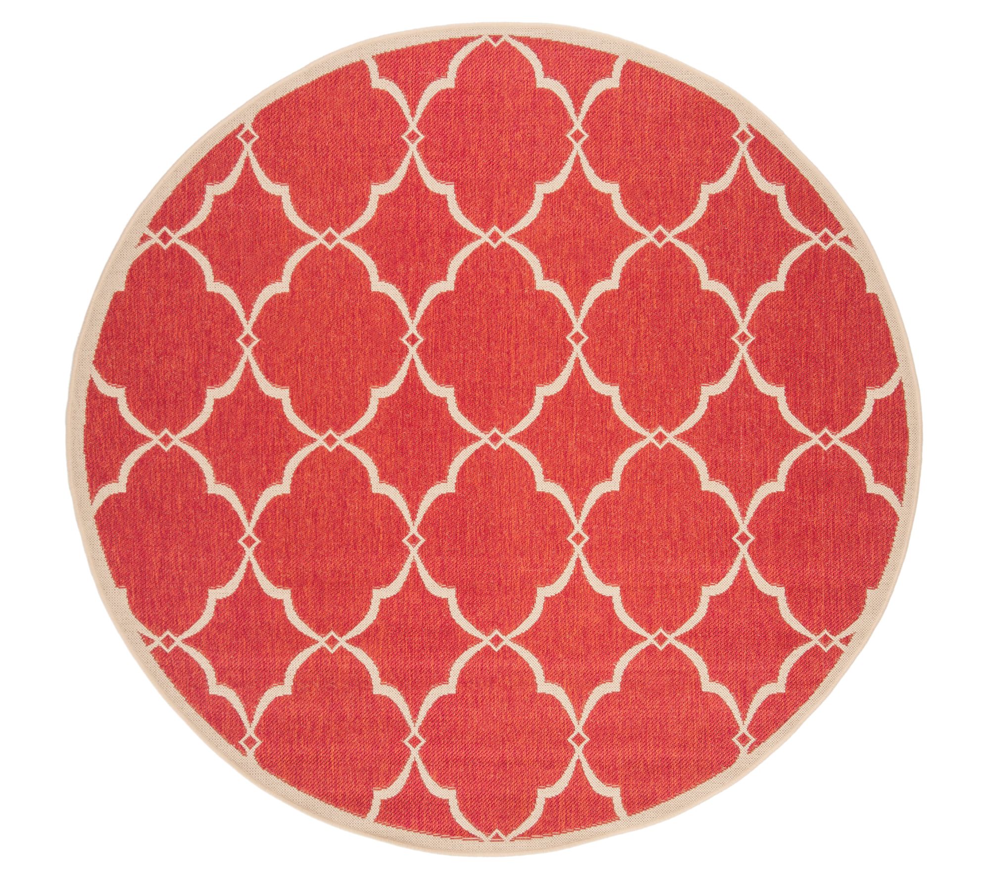 Beach House 125 Col. 6'7" x 6'7" Outdoor Rug by Valerie