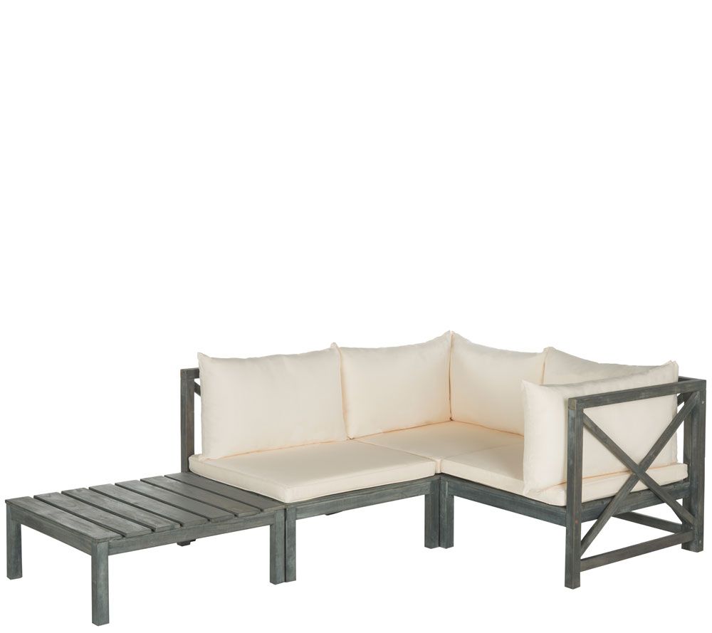 Safavieh Lynwood 4-Piece Outdoor Sectional