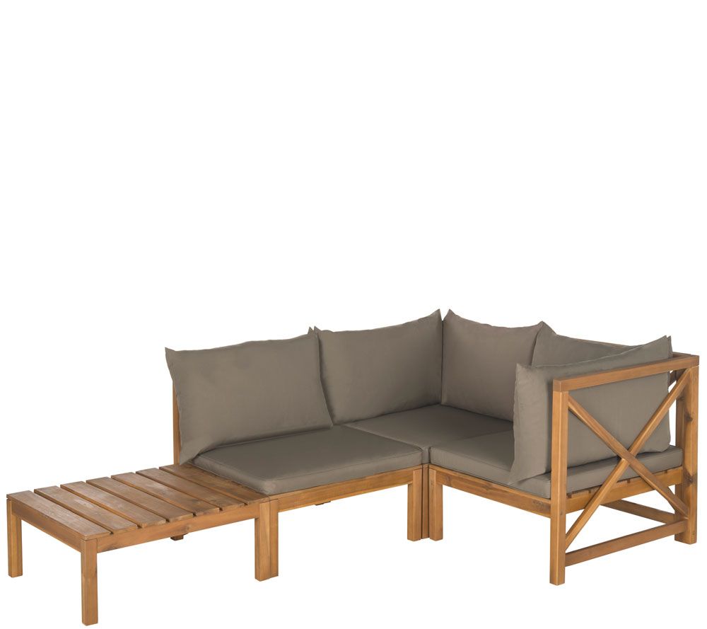 Safavieh Lynwood 4-Piece Outdoor Sectional