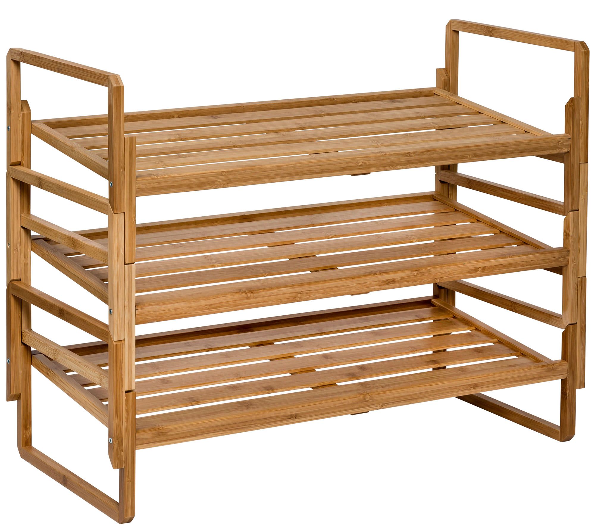 bamboo shoe rack