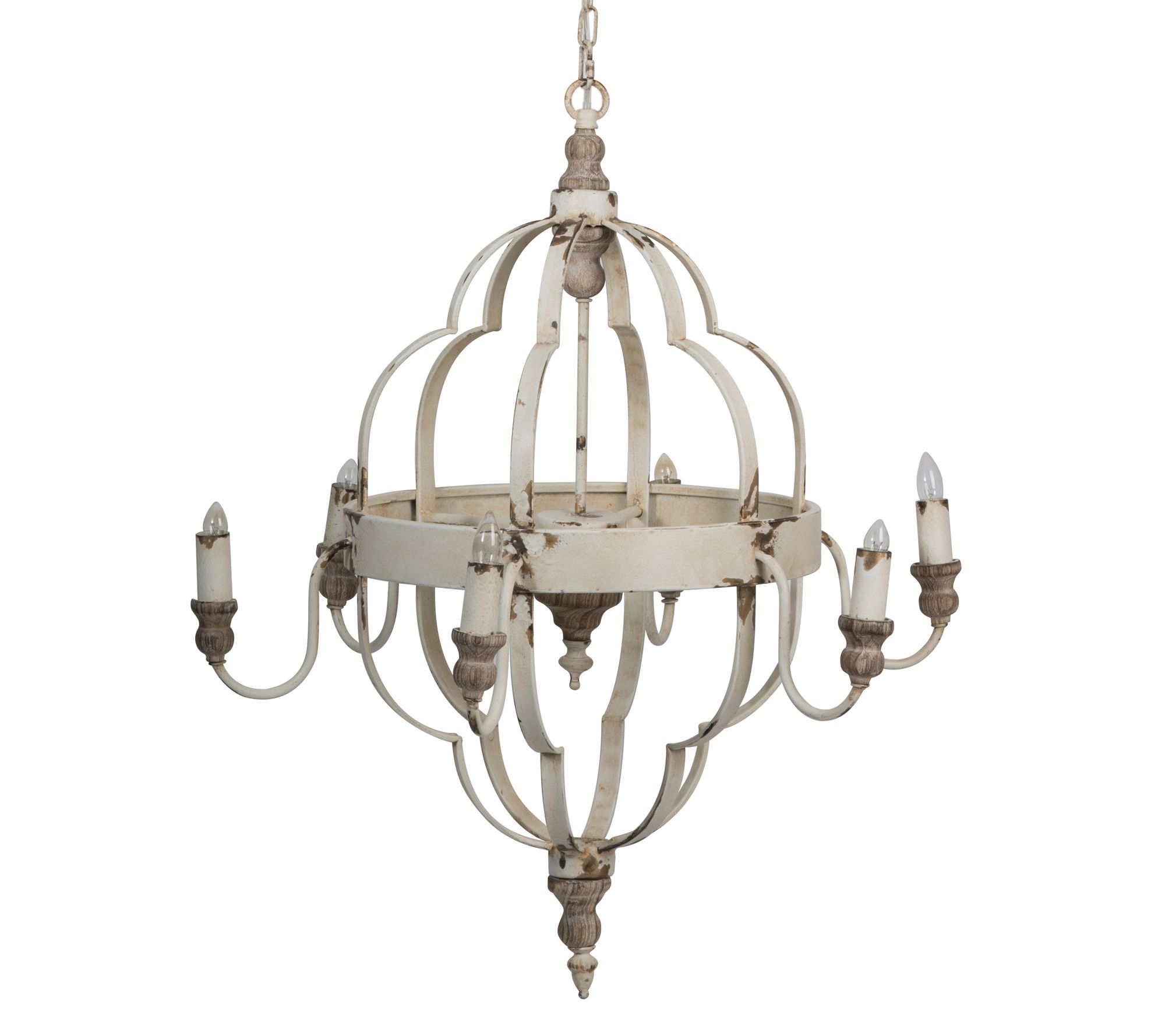 Barbara King Iron Chandelier