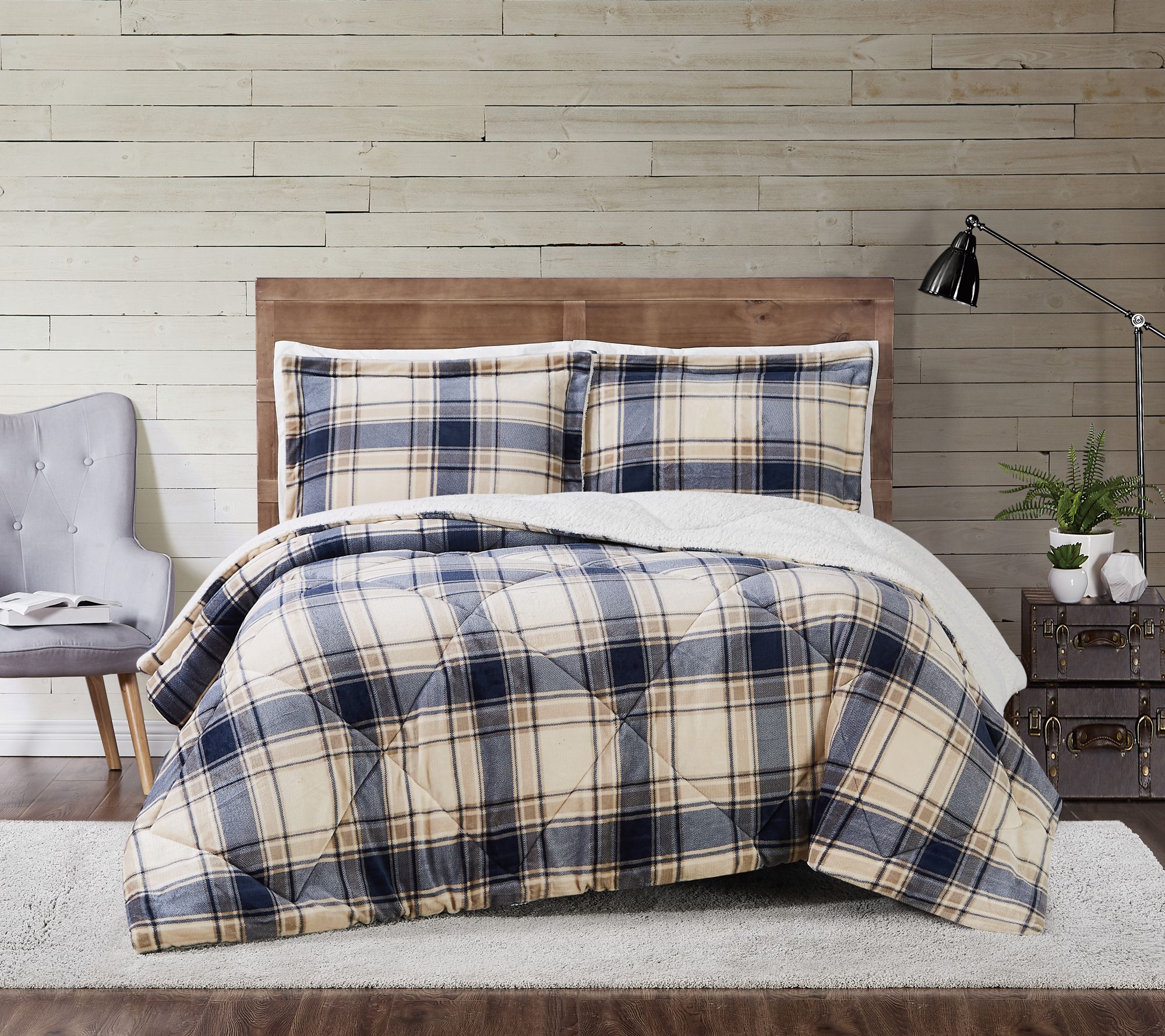 Truly Soft Cuddle Warmth Full/Queen Comforter Set