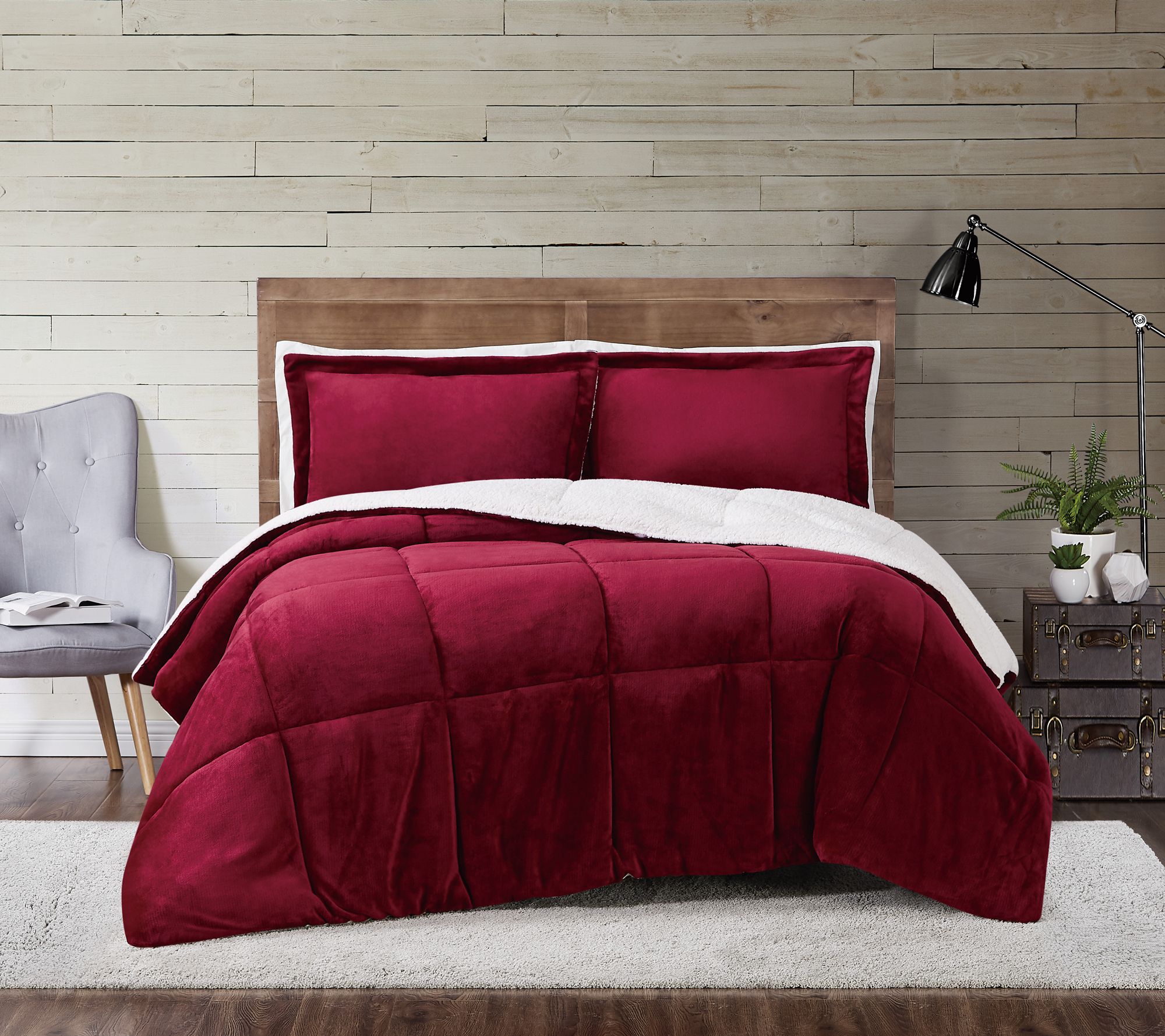 Truly Soft Cuddle Warmth Full/Queen Comforter Set