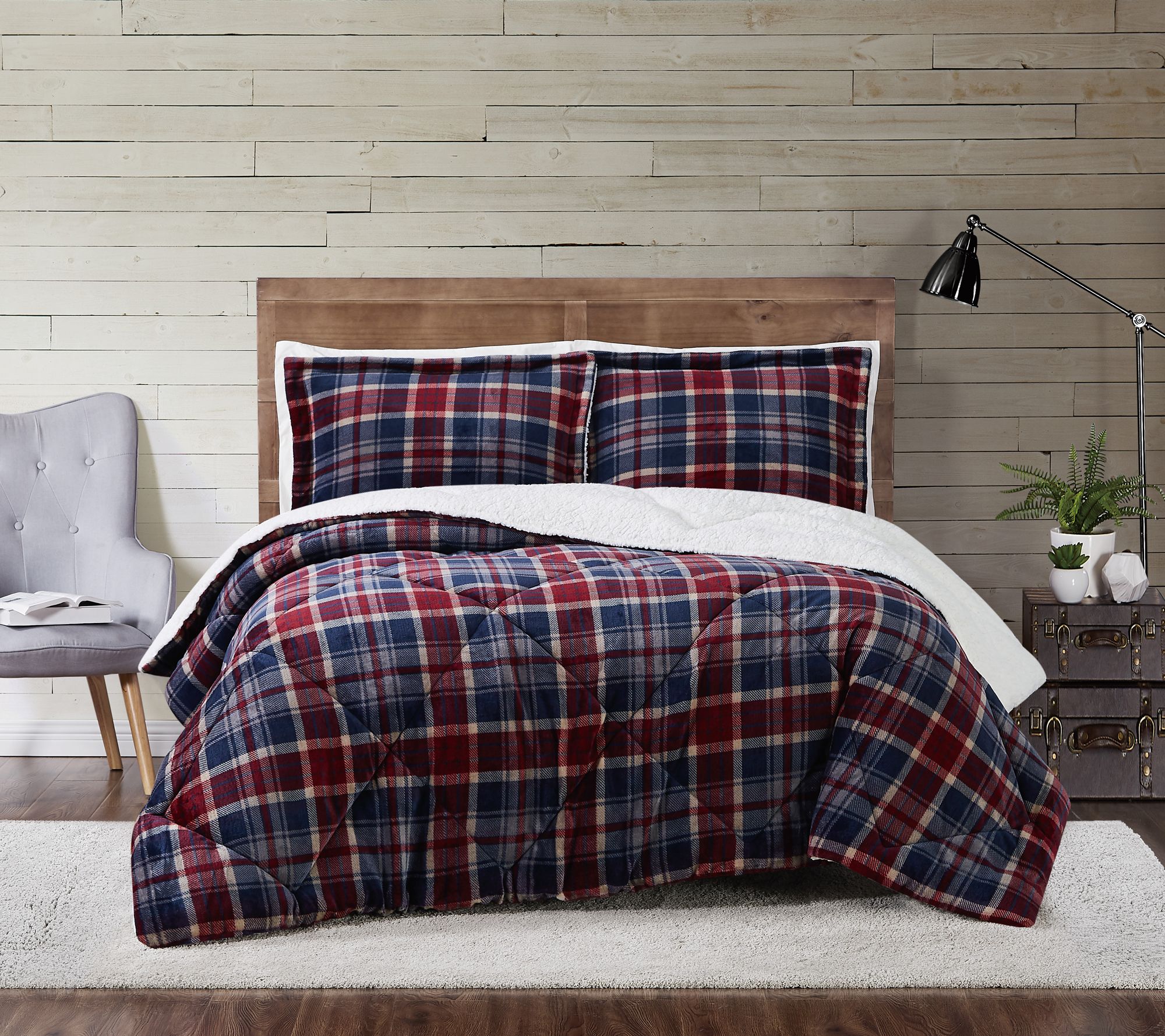 Truly Soft Cuddle Warmth Full/Queen Comforter Set