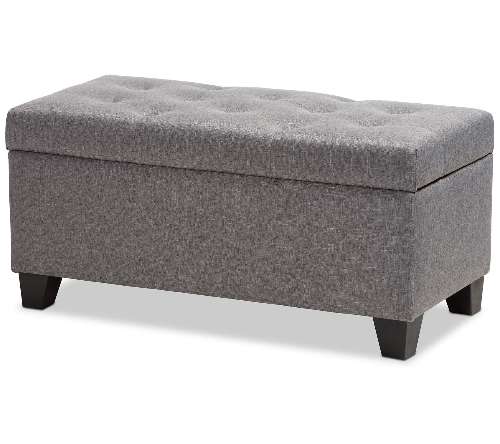 Michaela Modern and Contempora ry Upholstered Storage Ottoman