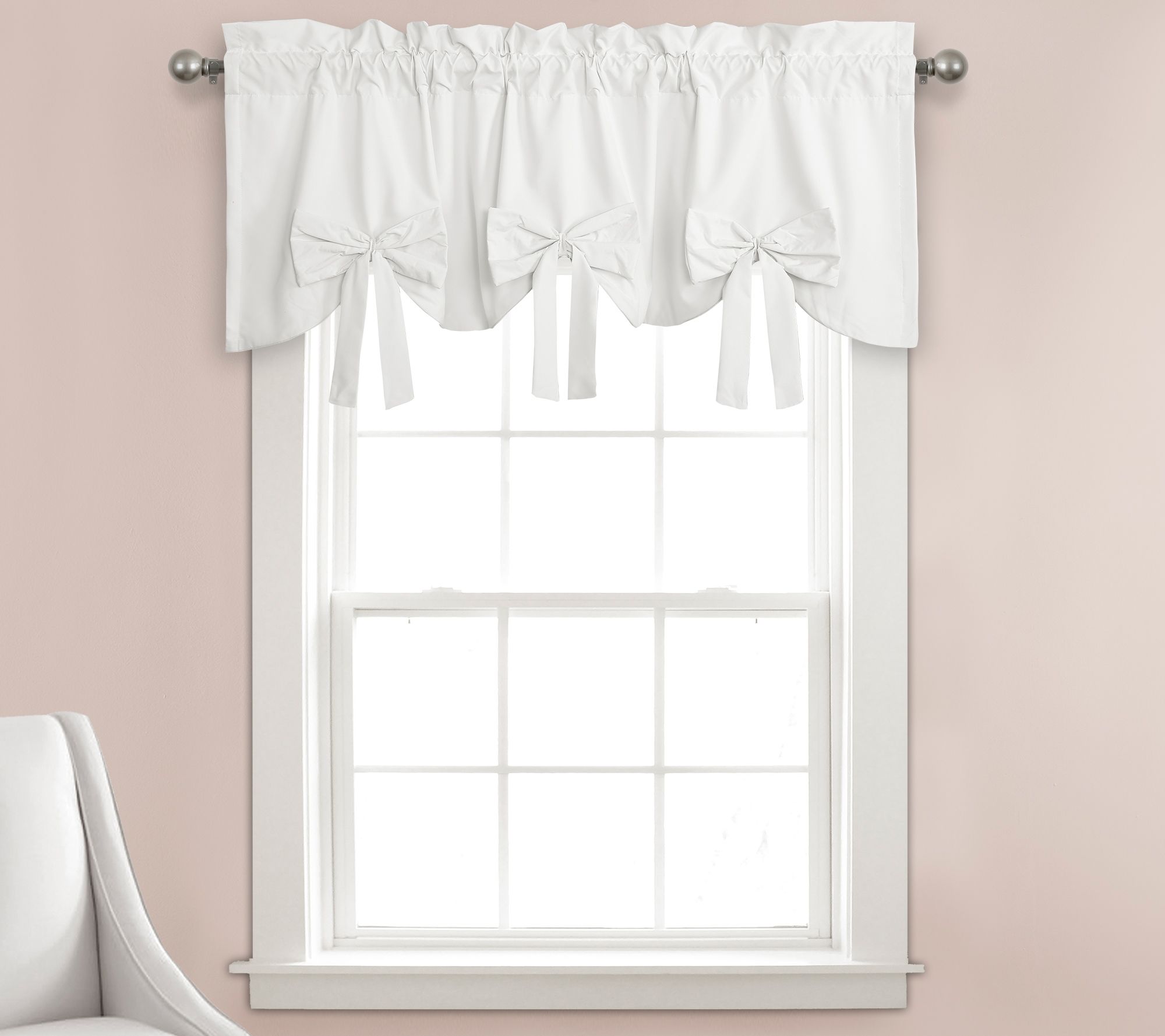 Melody Bow 52" x 18" Valance by Lush Decor