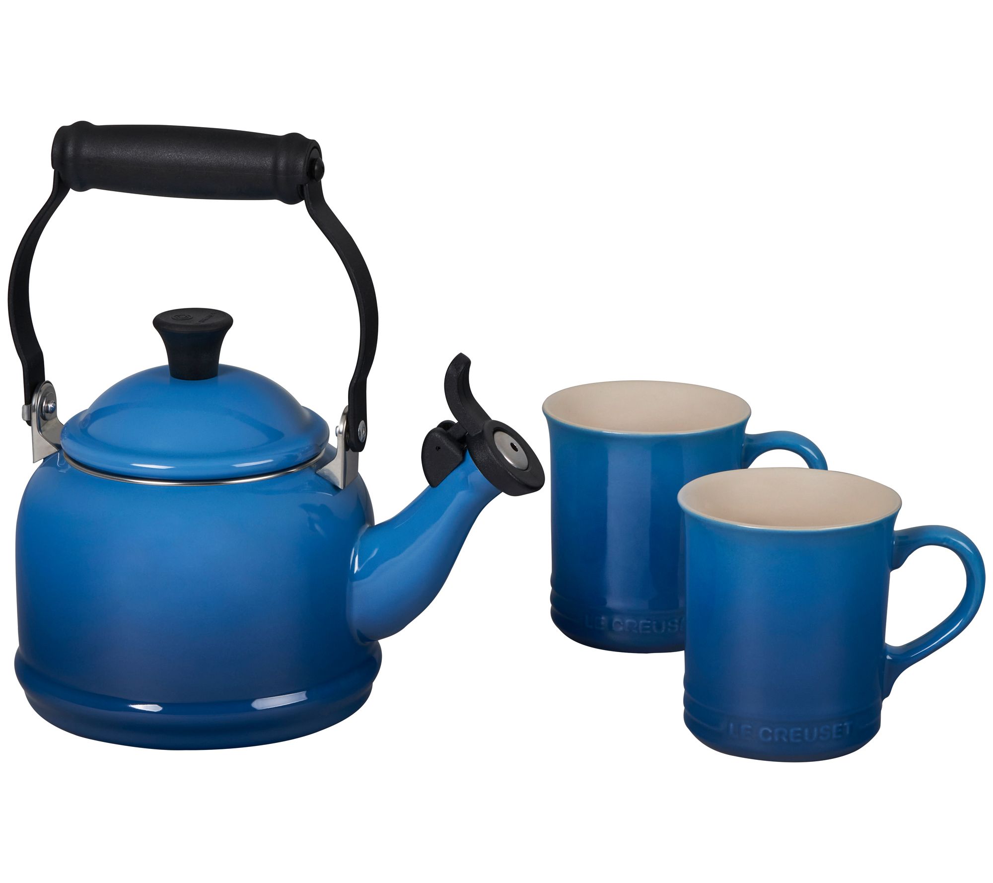 Le Creuset Demi Kettle and Mugs Set