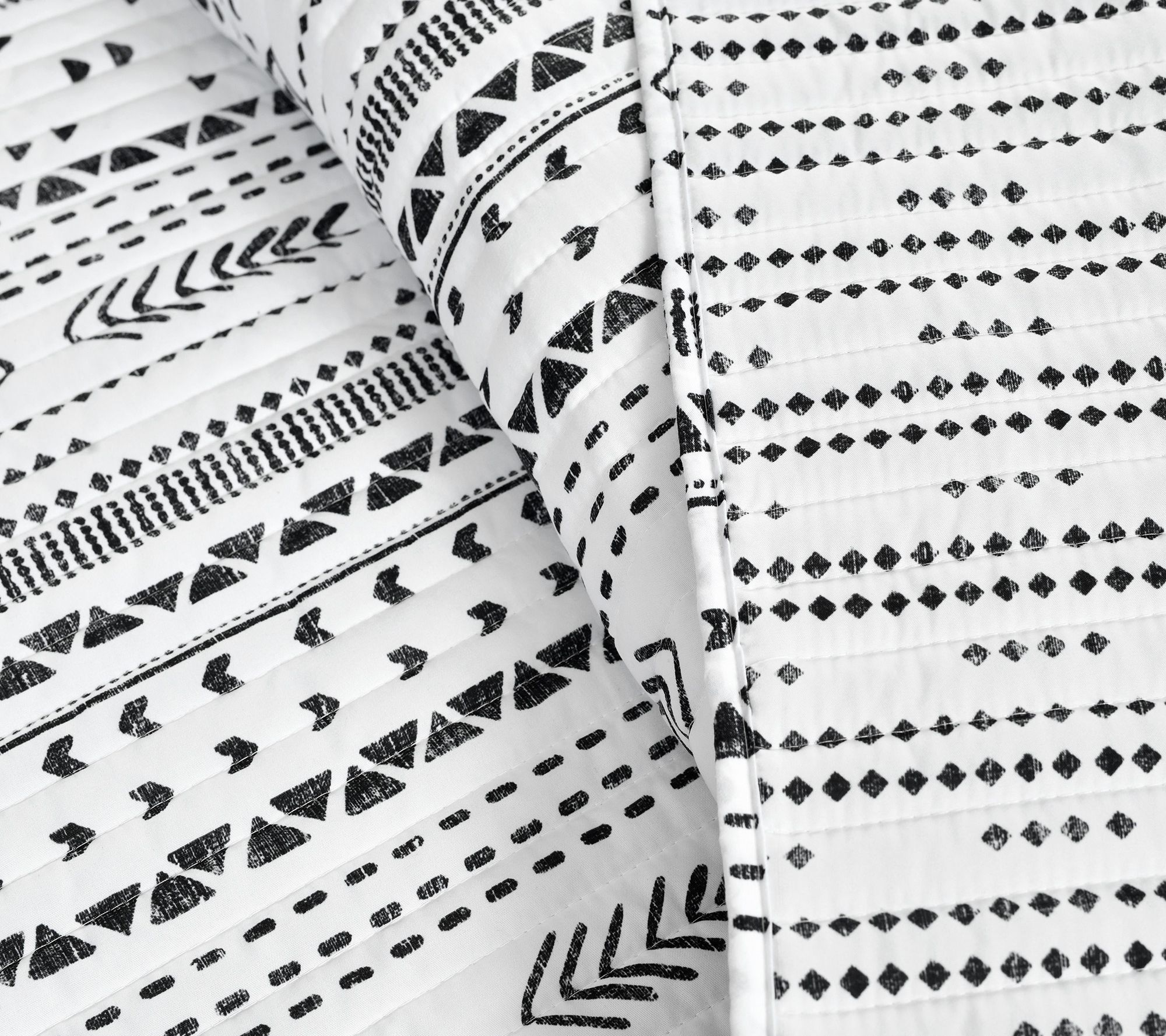 Hygge Stripe 3Pc Full/Queen Quilt Set by Lush Decor - QVC.com