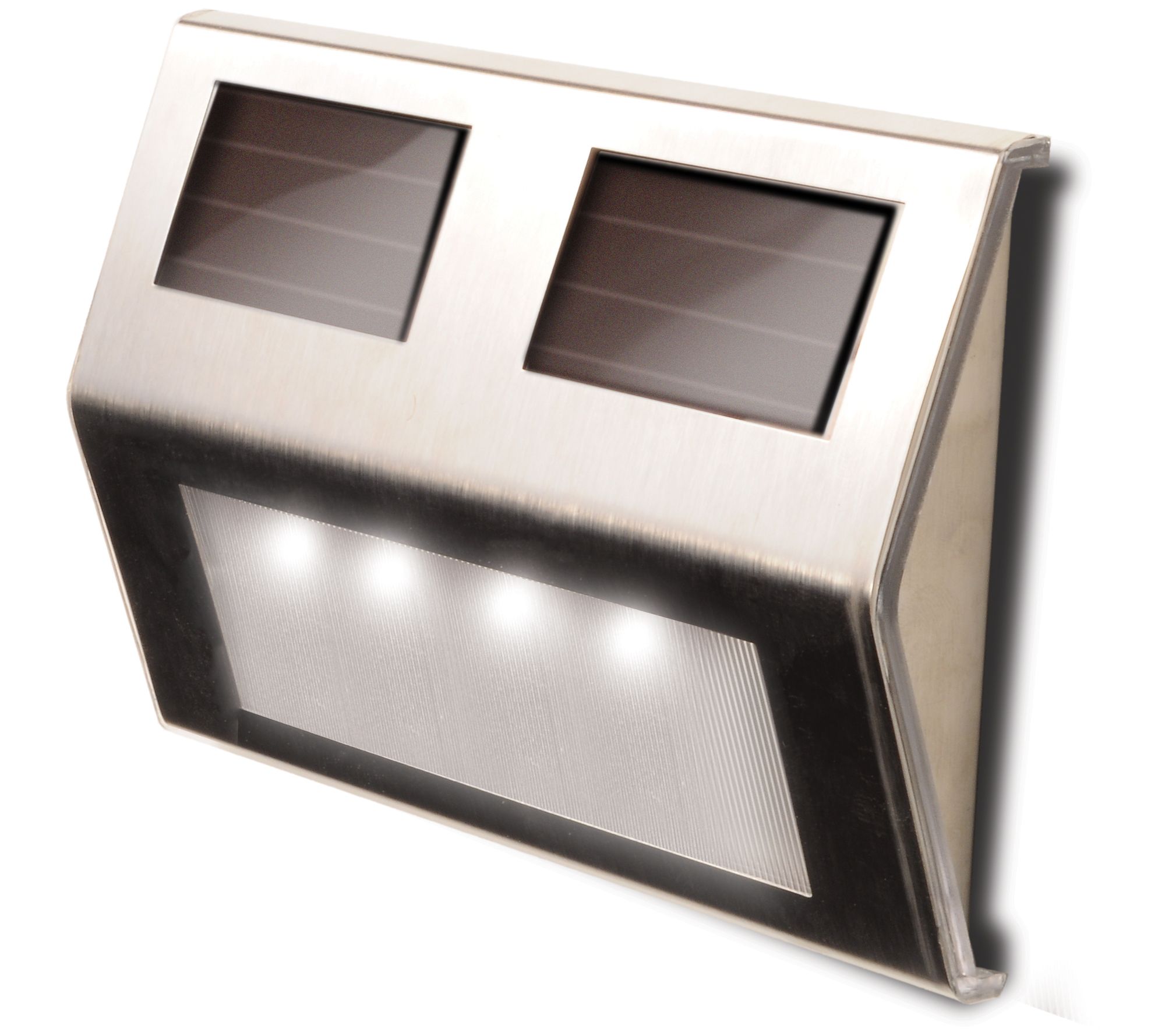 MAXSA Metal Solar Deck Light - pack of 4