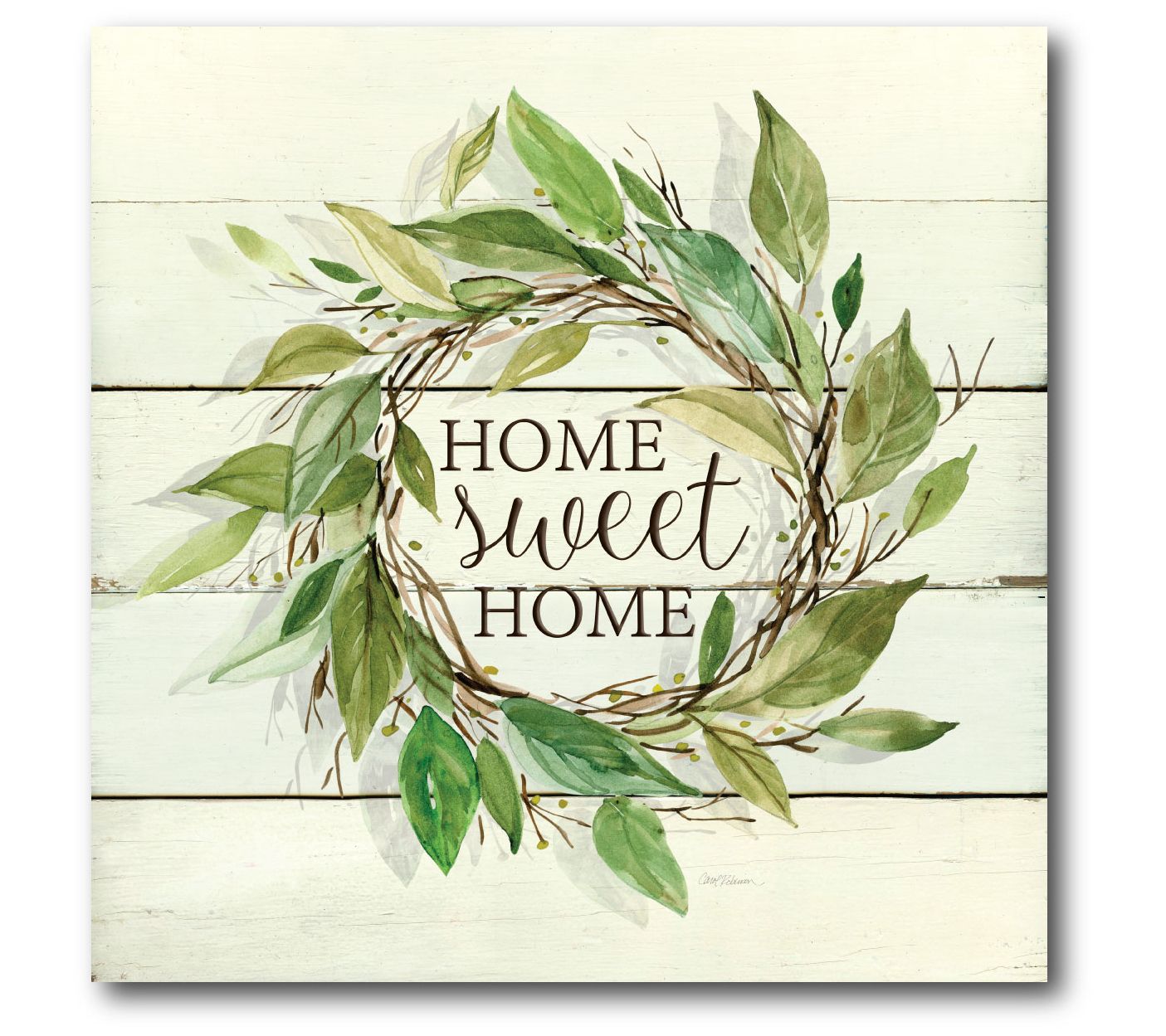 Courtside Market Home Sweet Home 16x16 Canvas Wall Art