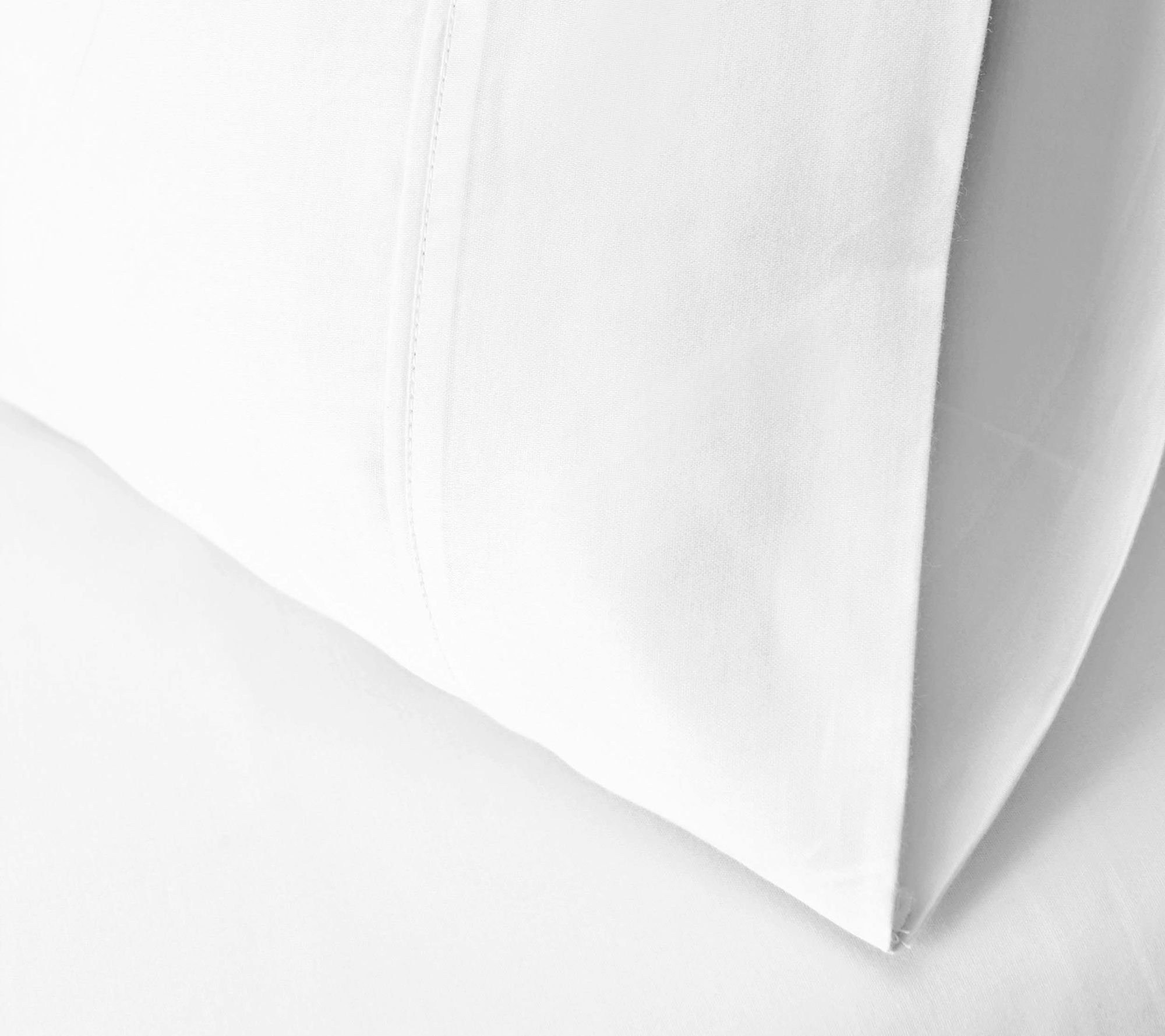 Superior 800-Thread Count Solid Pillowcase Set, Standard