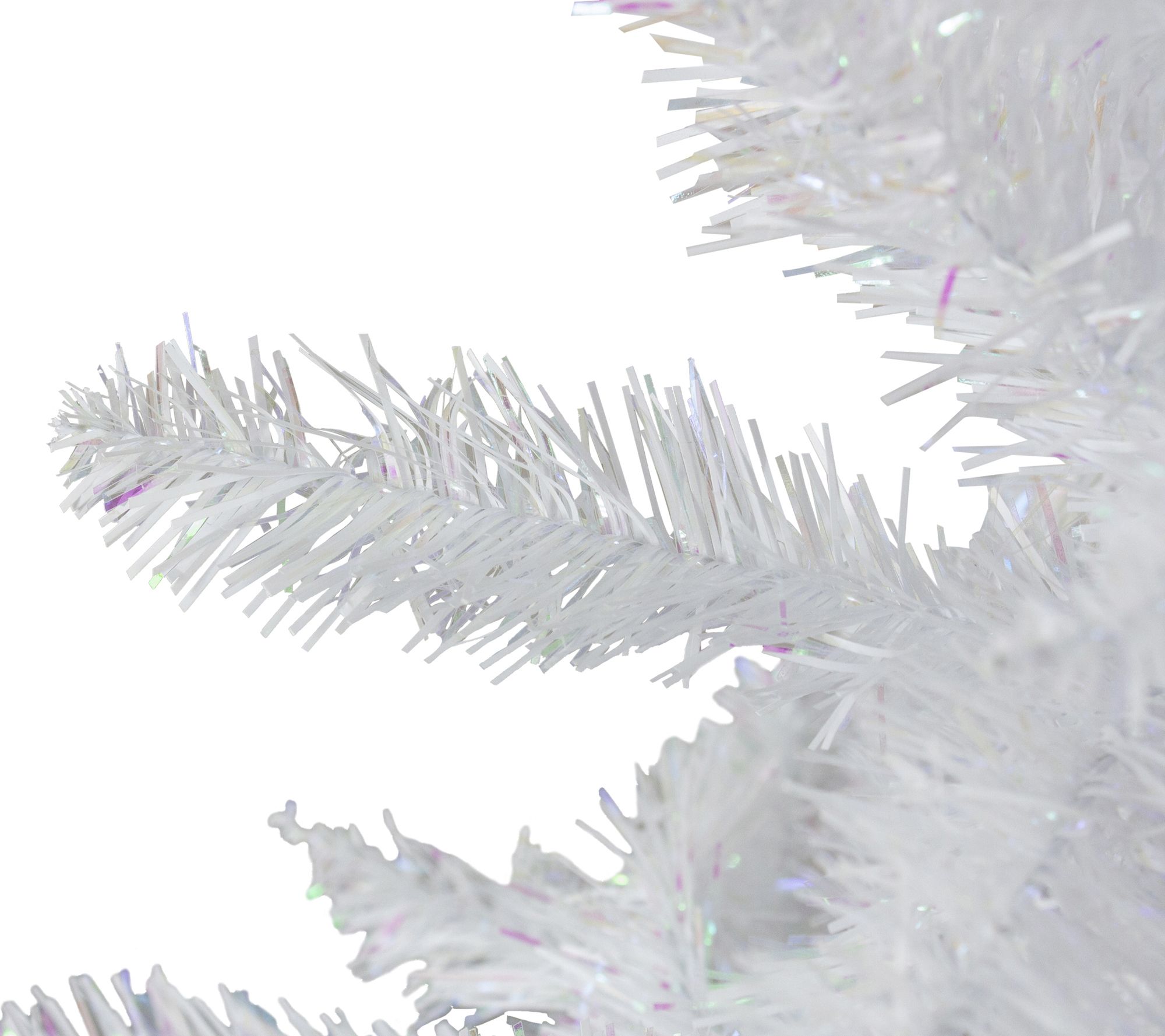 Northlight 6' Pencil White Spruce Christmas Tree - QVC.com