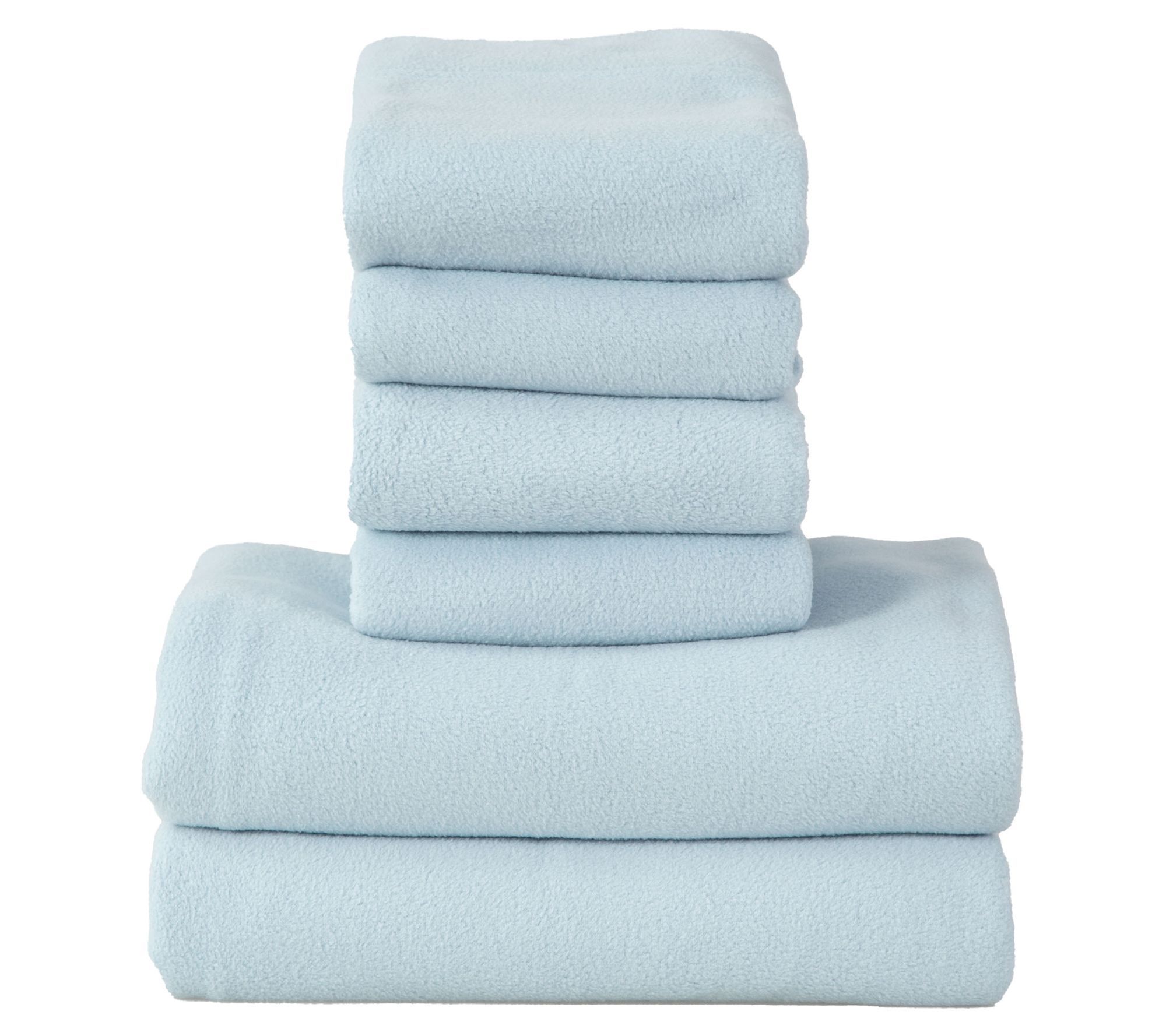 Malden Mills Polar Fleece Sheet Set w Extra Cases Queen