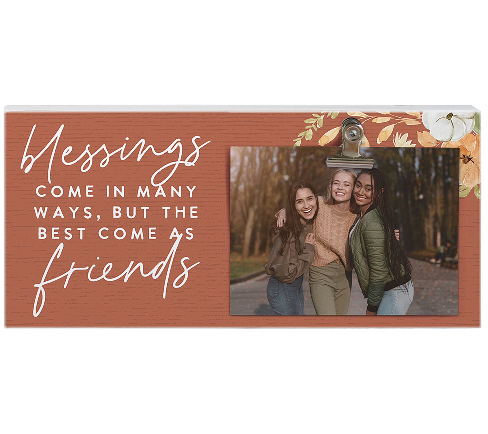 Sincere Surroundings 12" Blessing Friends FallPicture Clip
