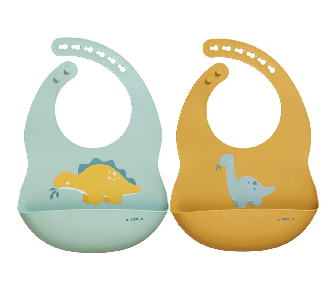 Saro Dino Bib Set