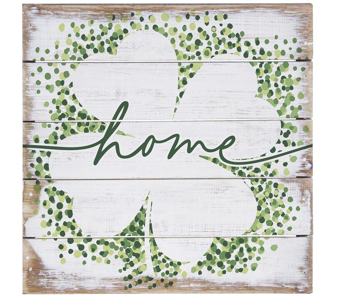 Sincere Surroundings 8" Home Clover Dots PalletPetite